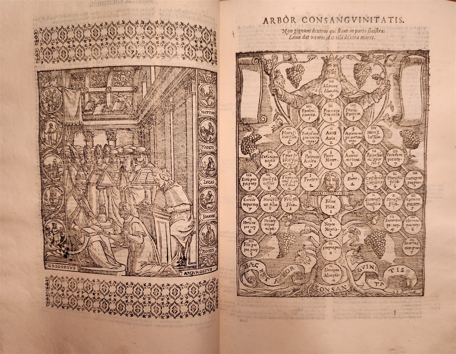 1591 DECRETALS of Pope Gregory IX antique 16th CENTURY