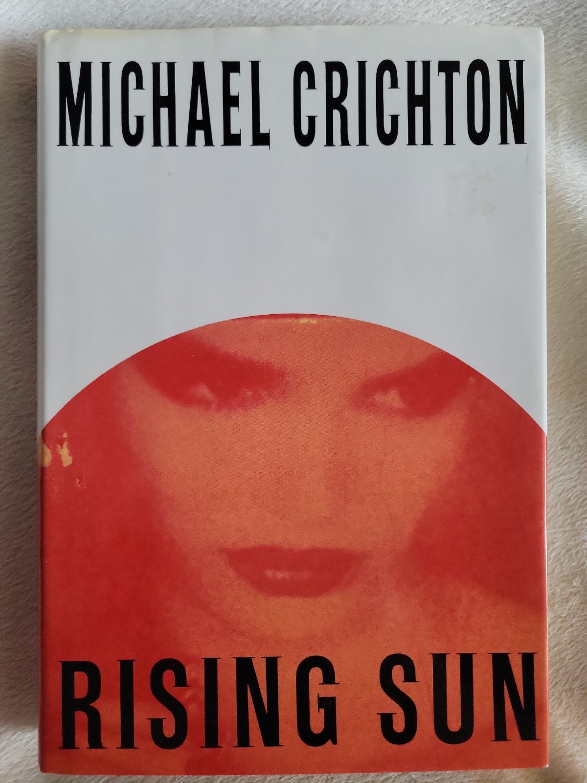 RISING SUN by Michael Crichton 1992 First Trade Edition Book
