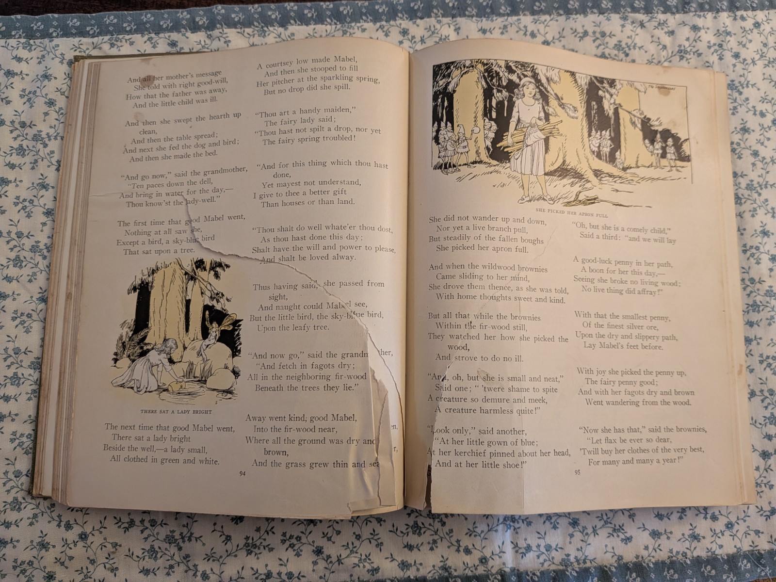 1927 Home University Bookshelf Volume III Folk-Lore, Fables, and Fairy Tales