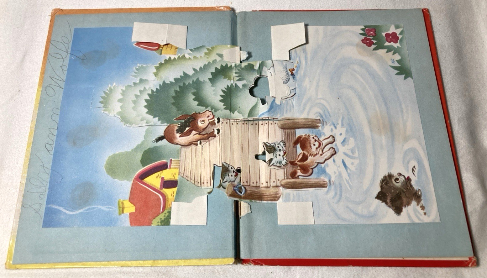 Lot of (10) Vintage Children’s Books 1945-1954—Various Publishers