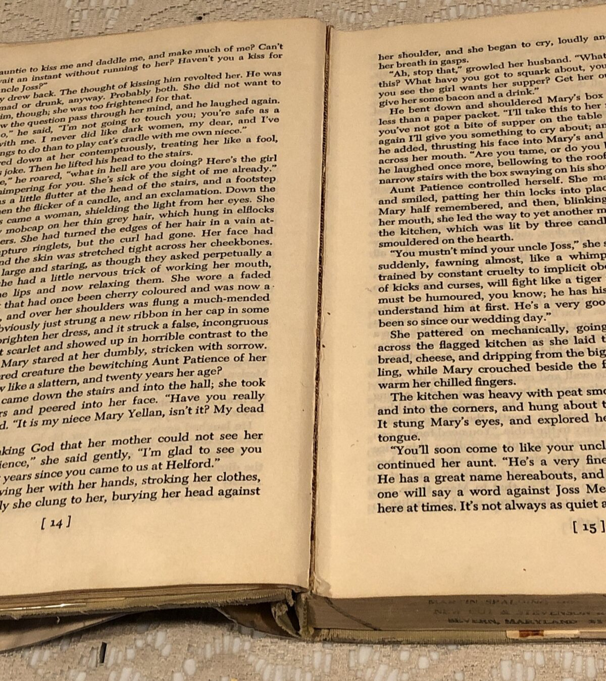 Jamaica Inn by Daphne du Maurier, 1936 Doubleday Hardcover Book with Dust Jacket