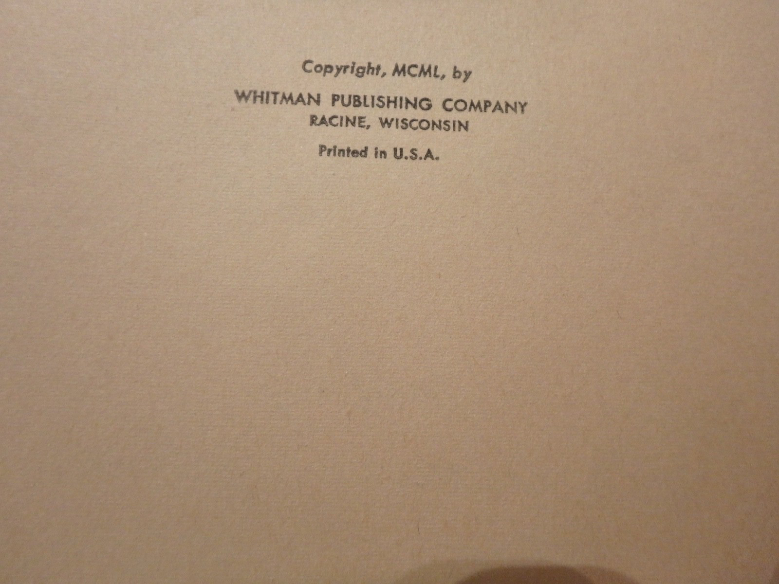 4L-1950 edition FAIRY TALES by Katherine Gibson & Whitman-320 pgs