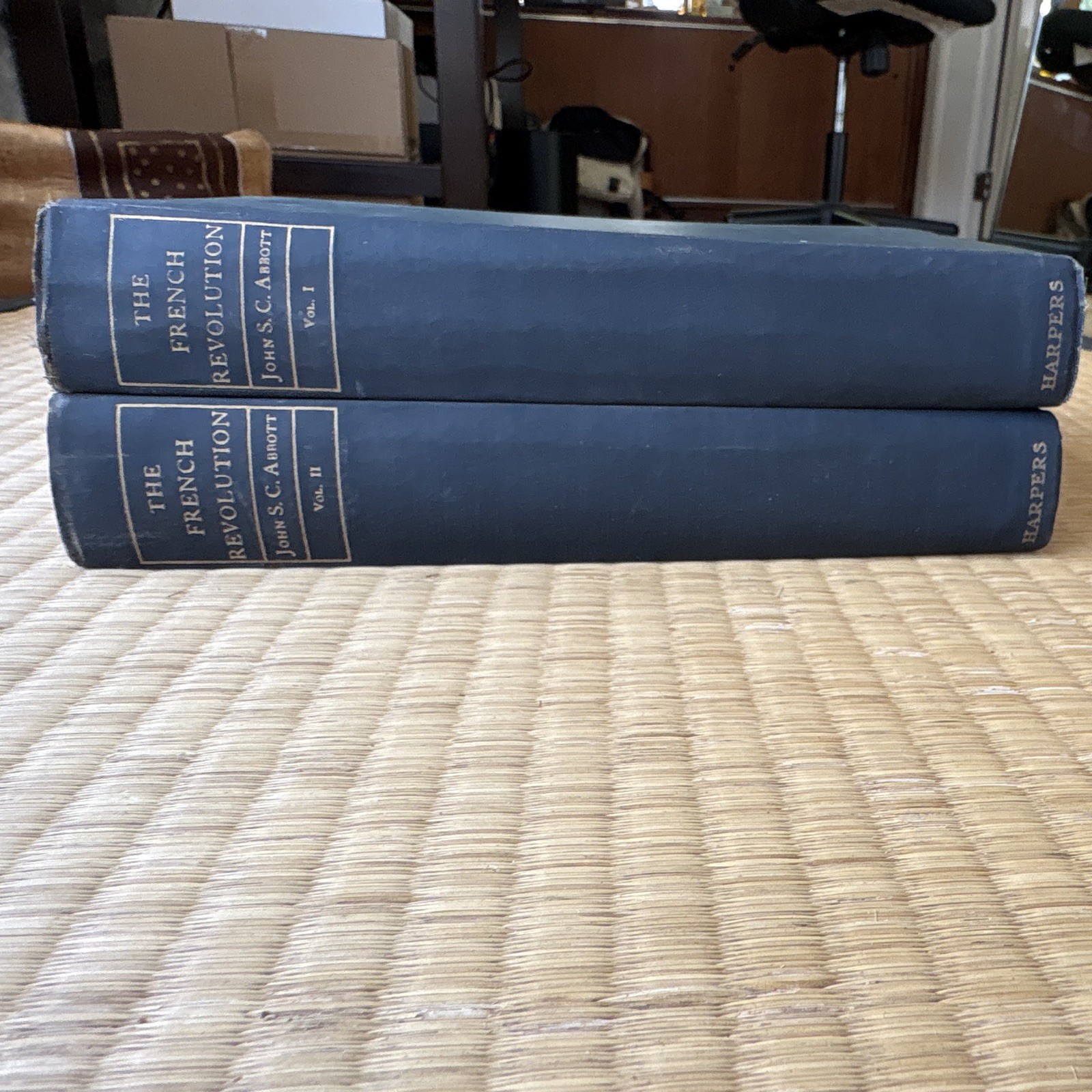 Harper & Brothers Abbott French Revolution of 1789 1887 NY 2V HC Illus