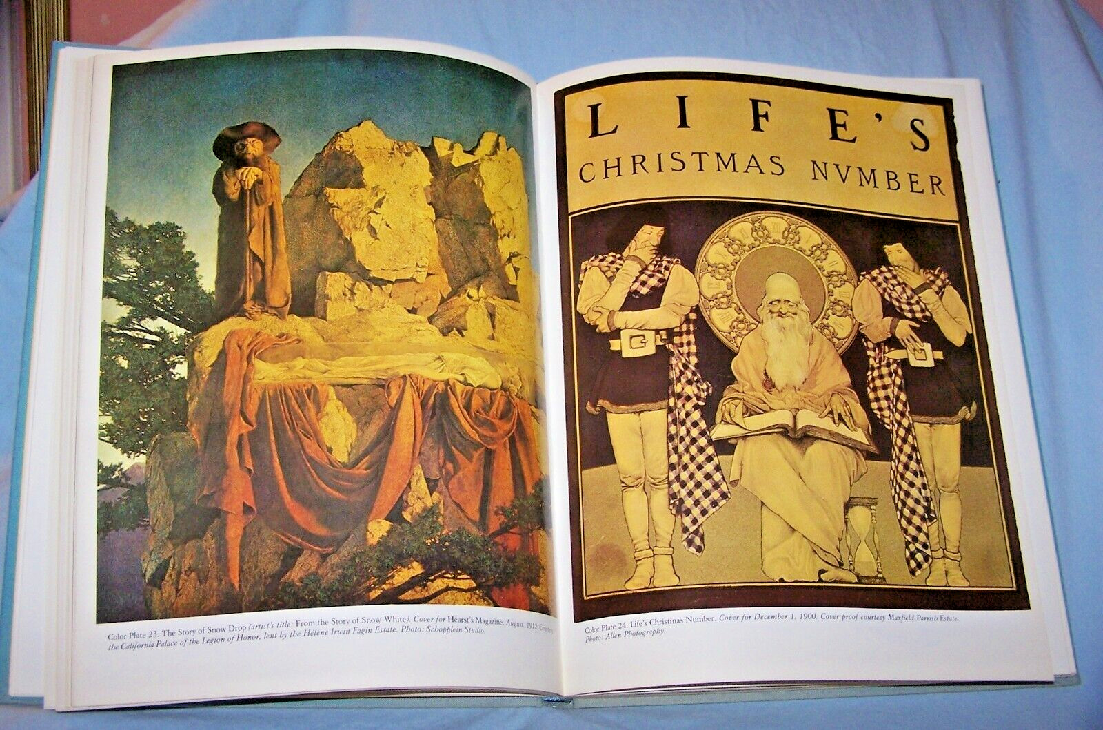 Maxfield Parrish HB w/dj-1974-Cody Ludwig-224 pages-64 Full Color Plates
