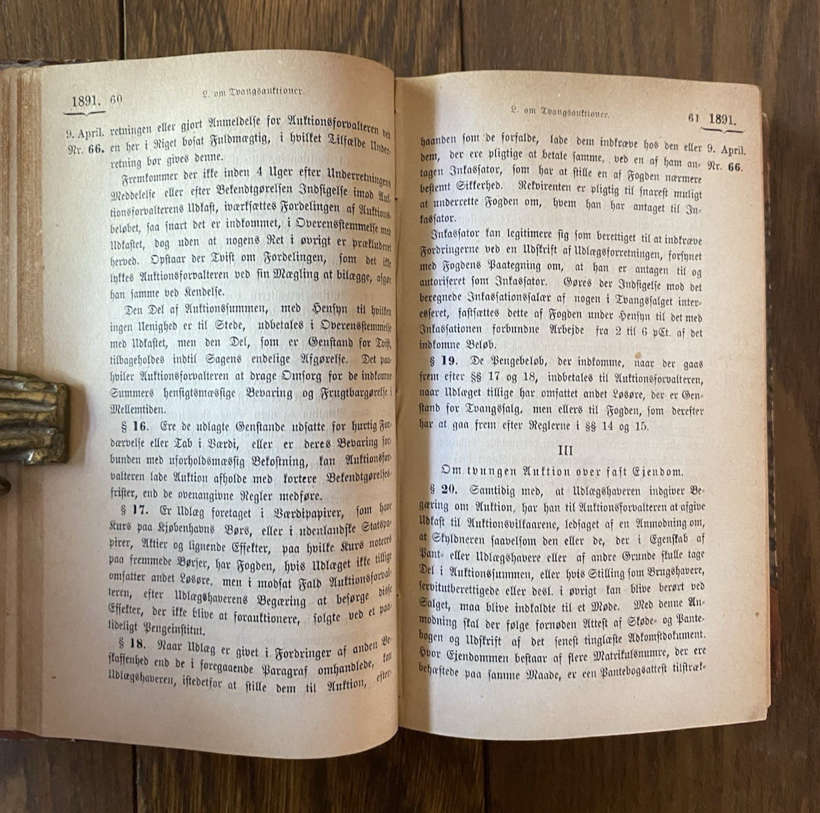 Danish Law Books Samling af Love og Anordninger 1834-1848, 1891-1893 Antique