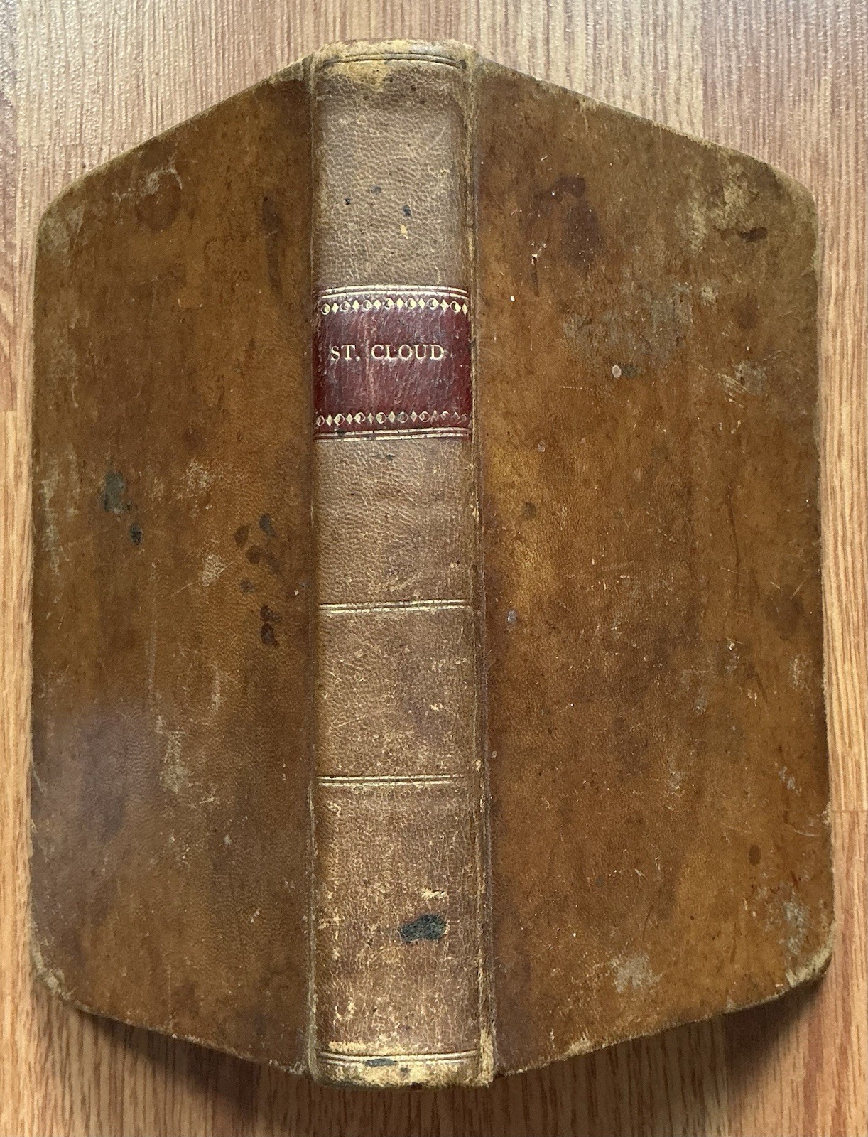 SECRET HISTORY COURT CABINET OF ST CLOUD 1806 US Ed Old Leather Book / FRANCE