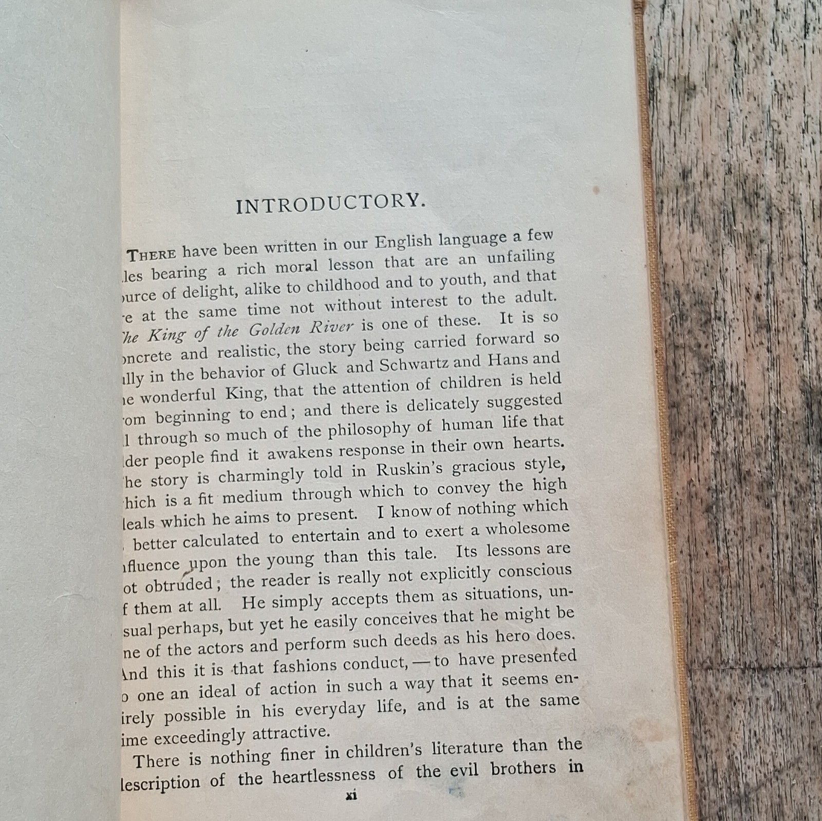 John Ruskin The King of the Golden River/Black Brothers Illus HC 1909 Eng