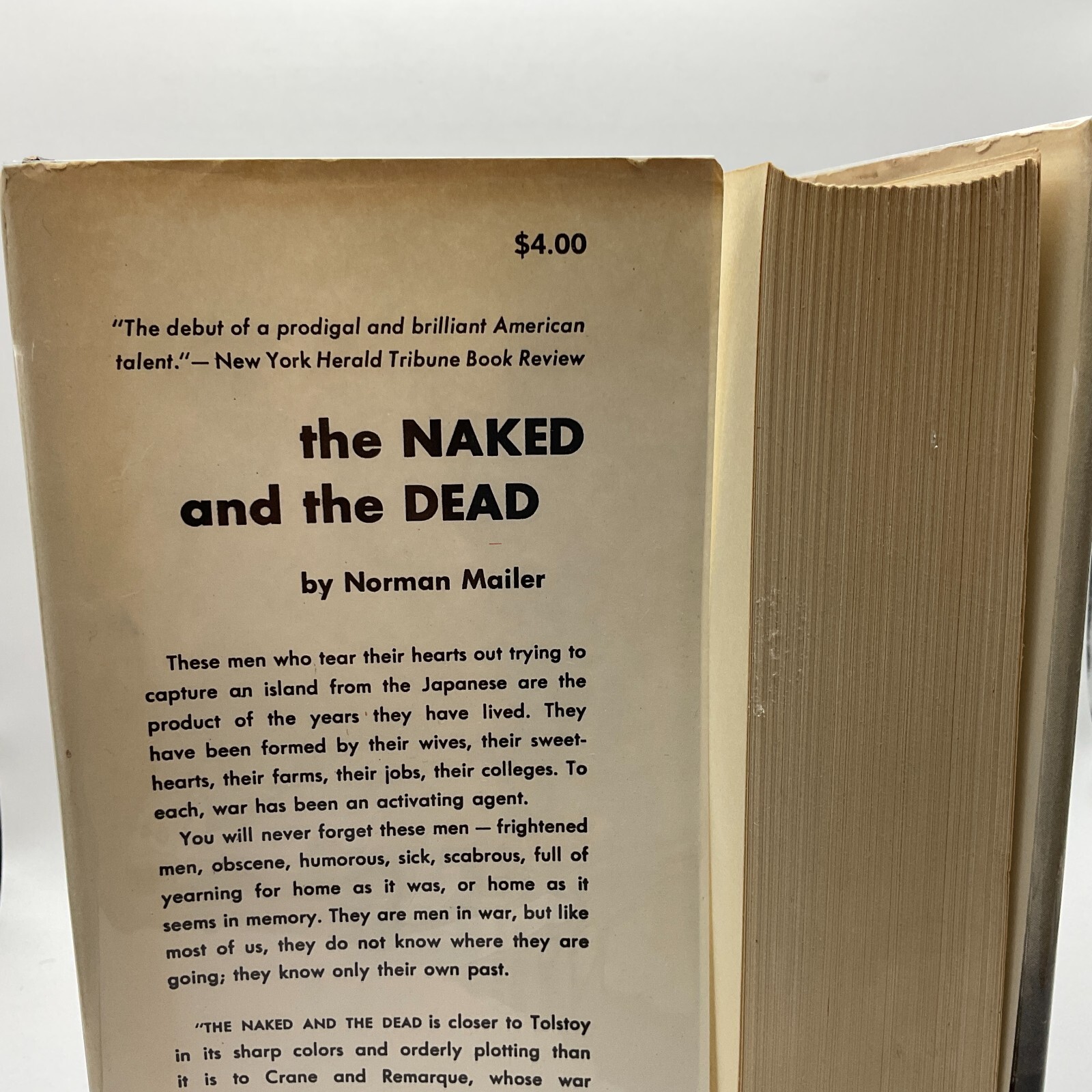 The Naked and the Dead by Norman Mailer 1948 Hardcover Good/Good
