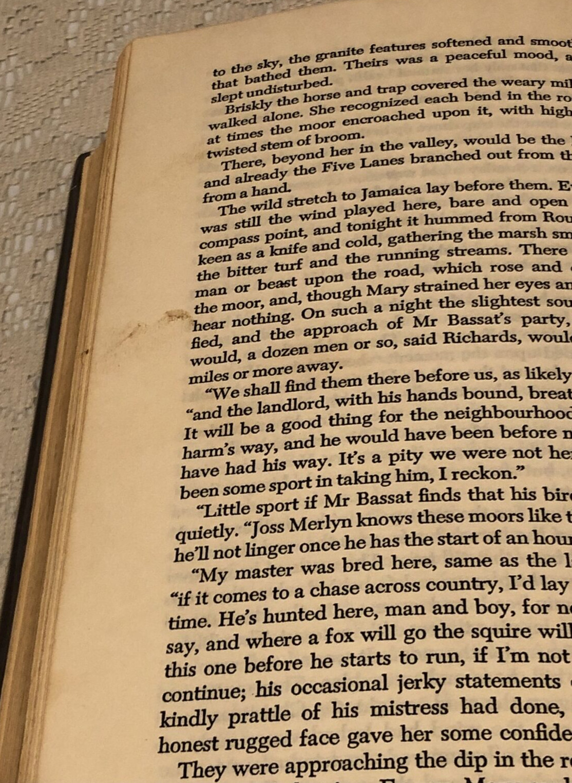Jamaica Inn by Daphne du Maurier, 1936 Doubleday Hardcover Book with Dust Jacket
