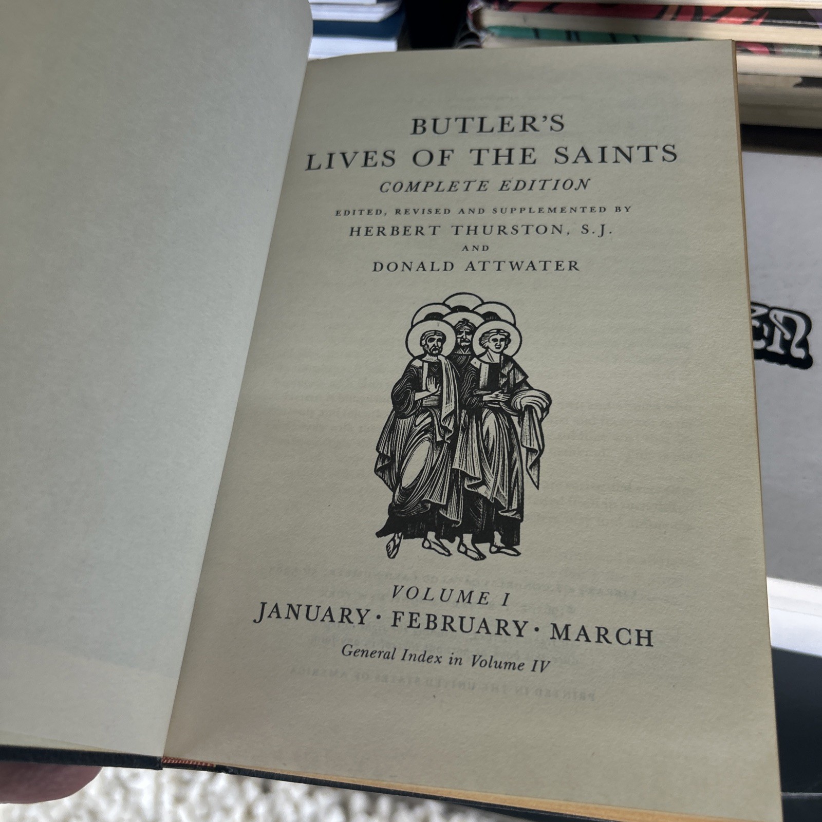 Butler’s Lives of the Saints Complete Edition 4 vol – Thurston & Attwater (1966)