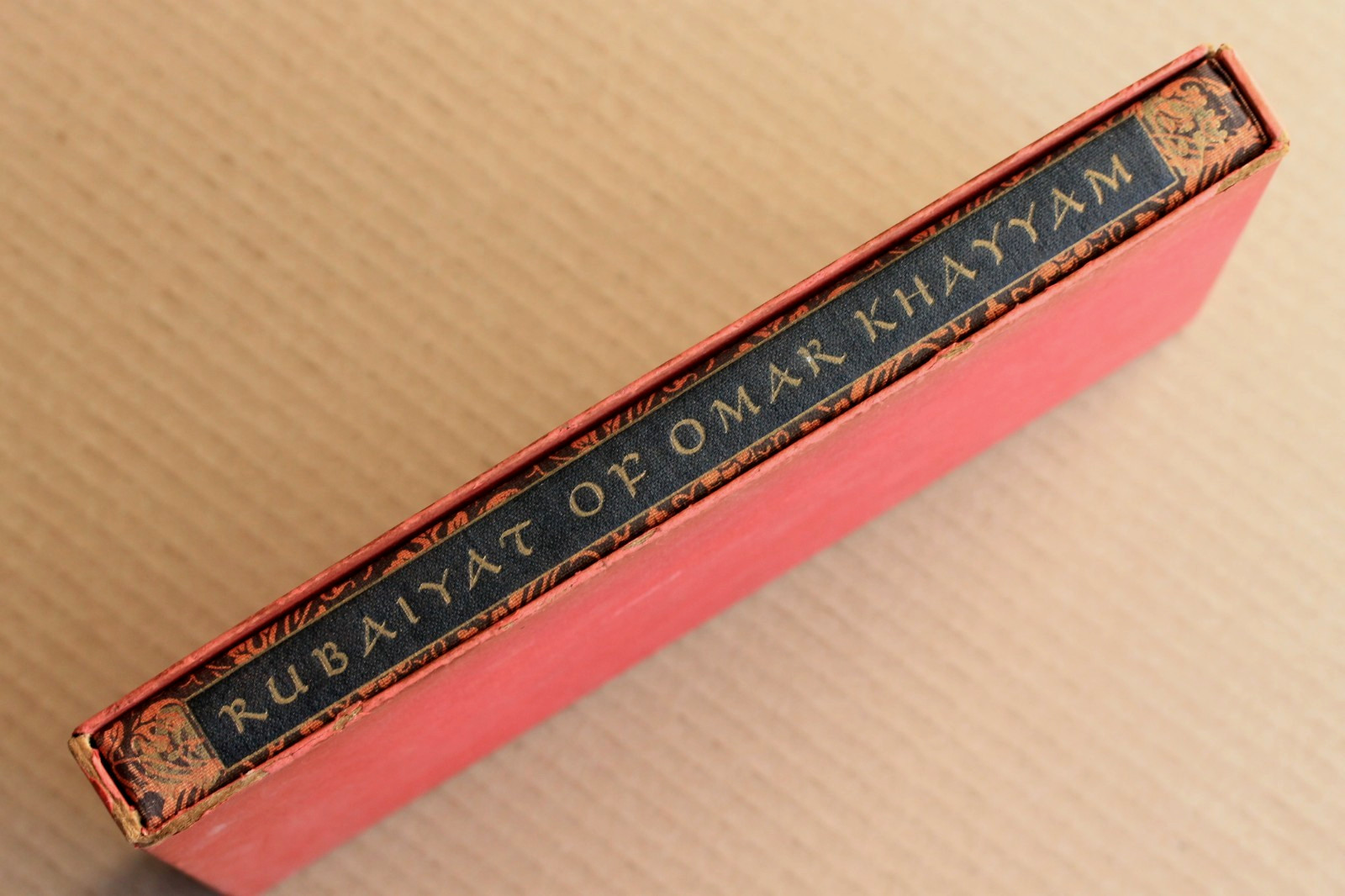 RUBAIYAT OF OMAR KHAYYAM, Edward Fitzgerald, M Sayah, 1947, hc in slip case