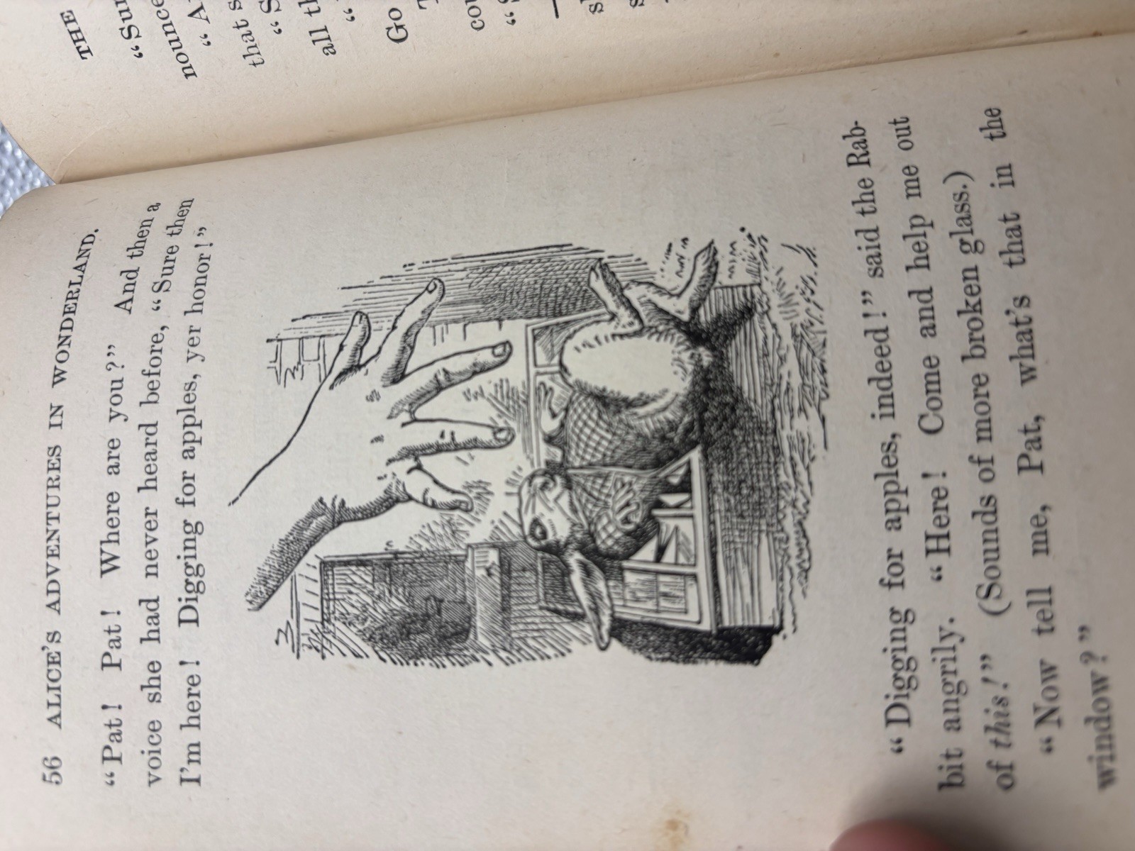 Lewis Carroll Alice’s Adventures in Wonderland 1901 La Belle Fleur series
