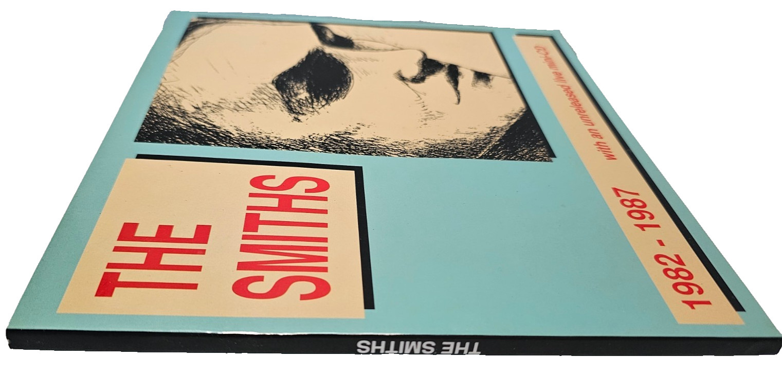 OOP Vtg SMITHS 1982-1987 BILINGUAL LYRIC BOOK Illus ITALIAN ENG +LIVE MINI-CD