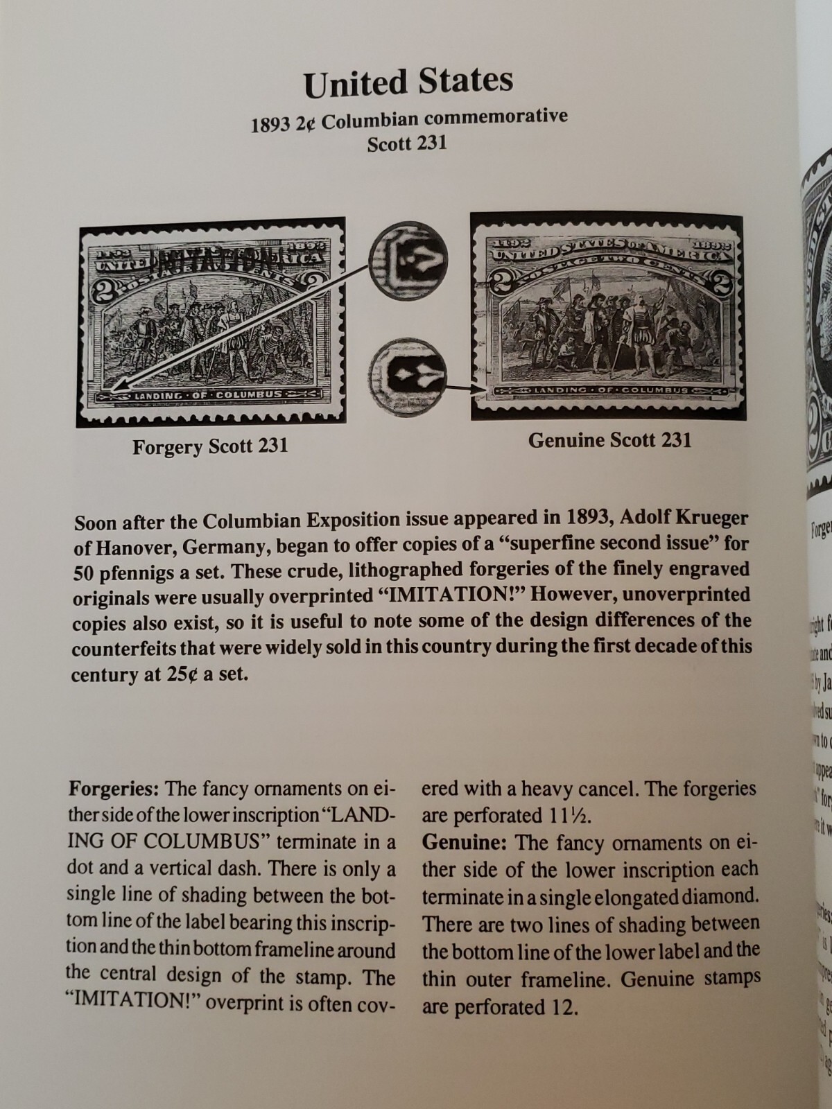 Stamp Collecting Identifying Guide Book Lot of 3 Focus on Forgeries Price List