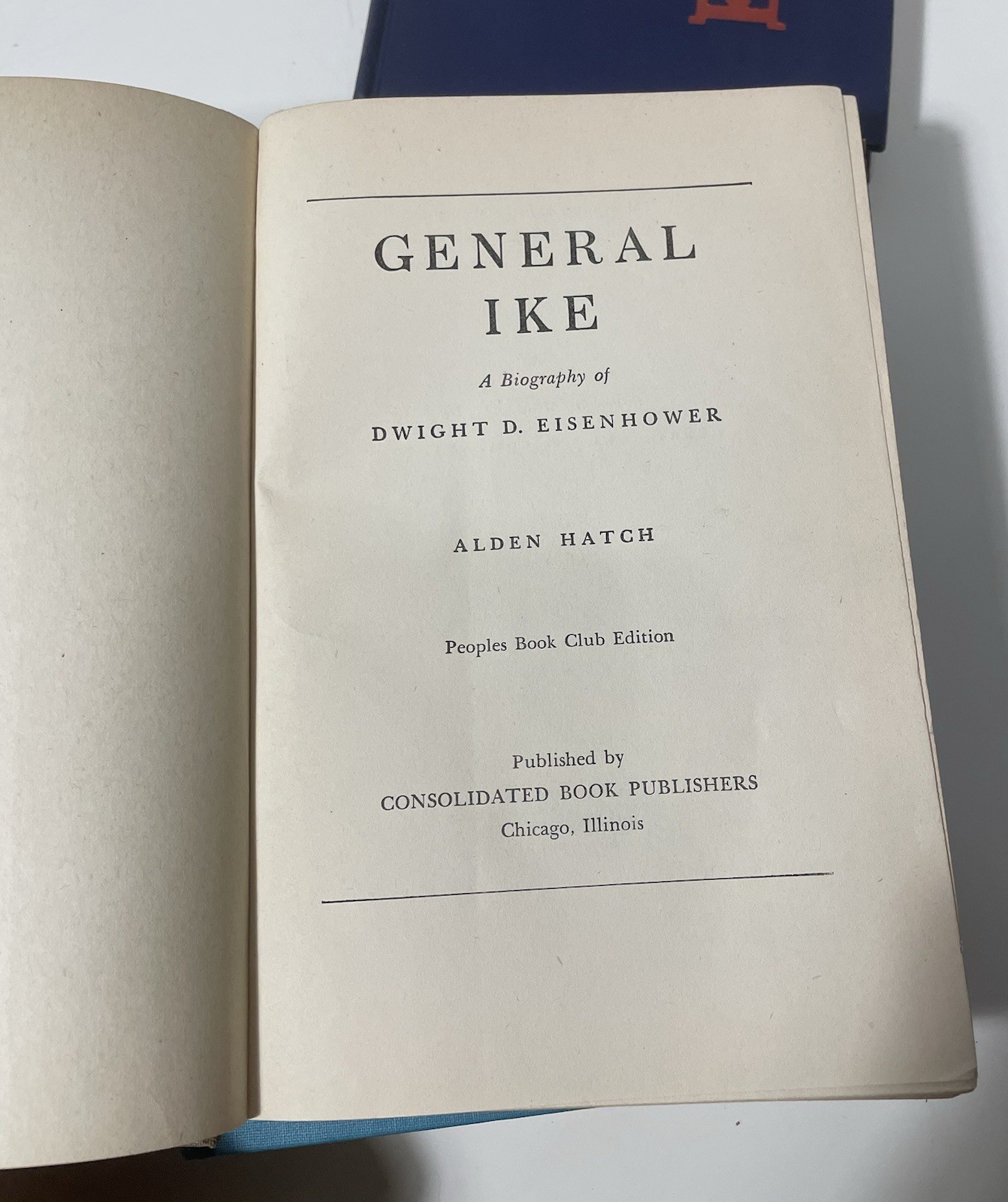 5 WWII Hardcover Books – Operation Sea Lion, General Ike, Thunderbirds, Nautilus