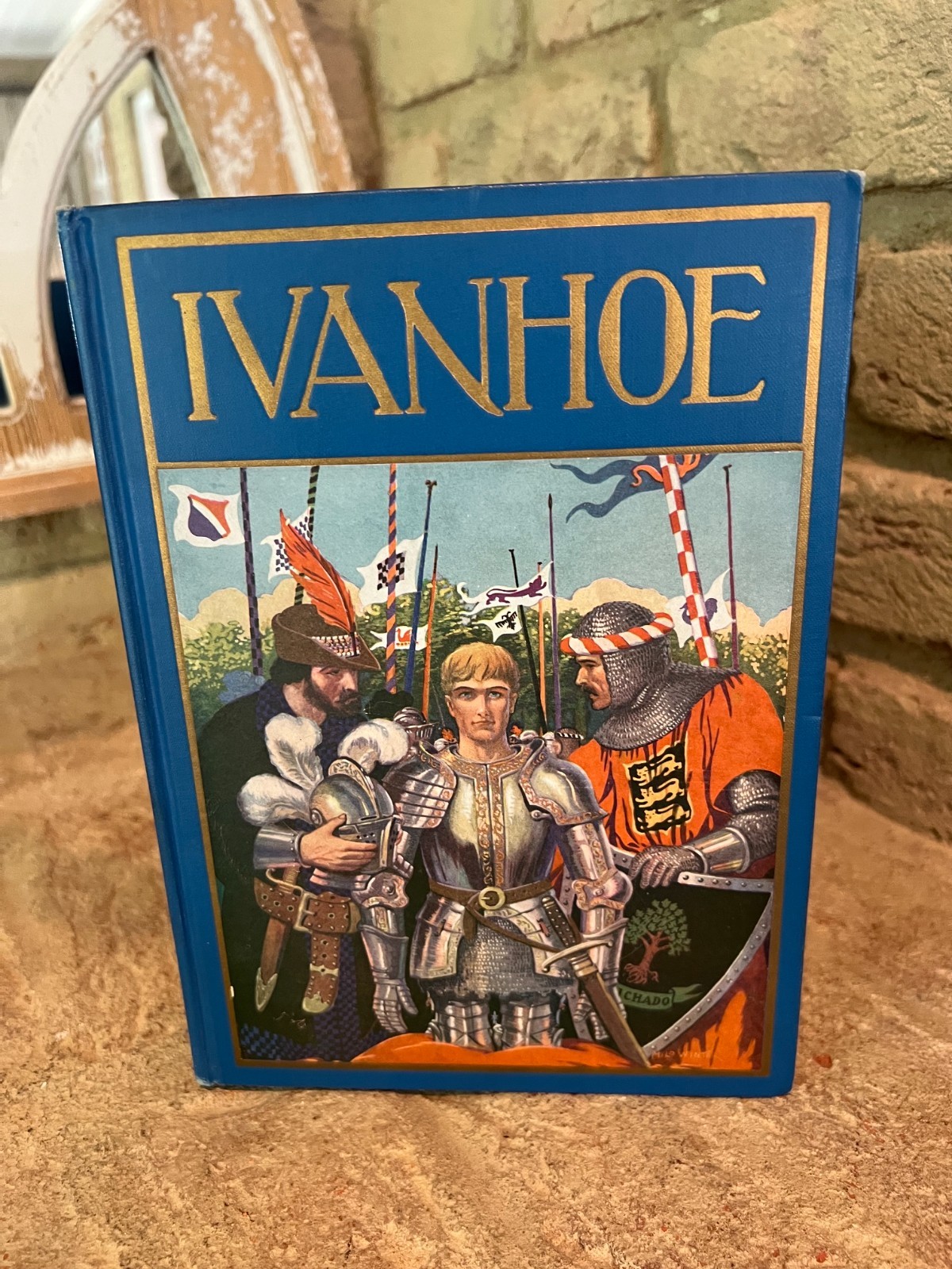 1918 Antique Ivanhoe Windermere Series Vintage Blue Book