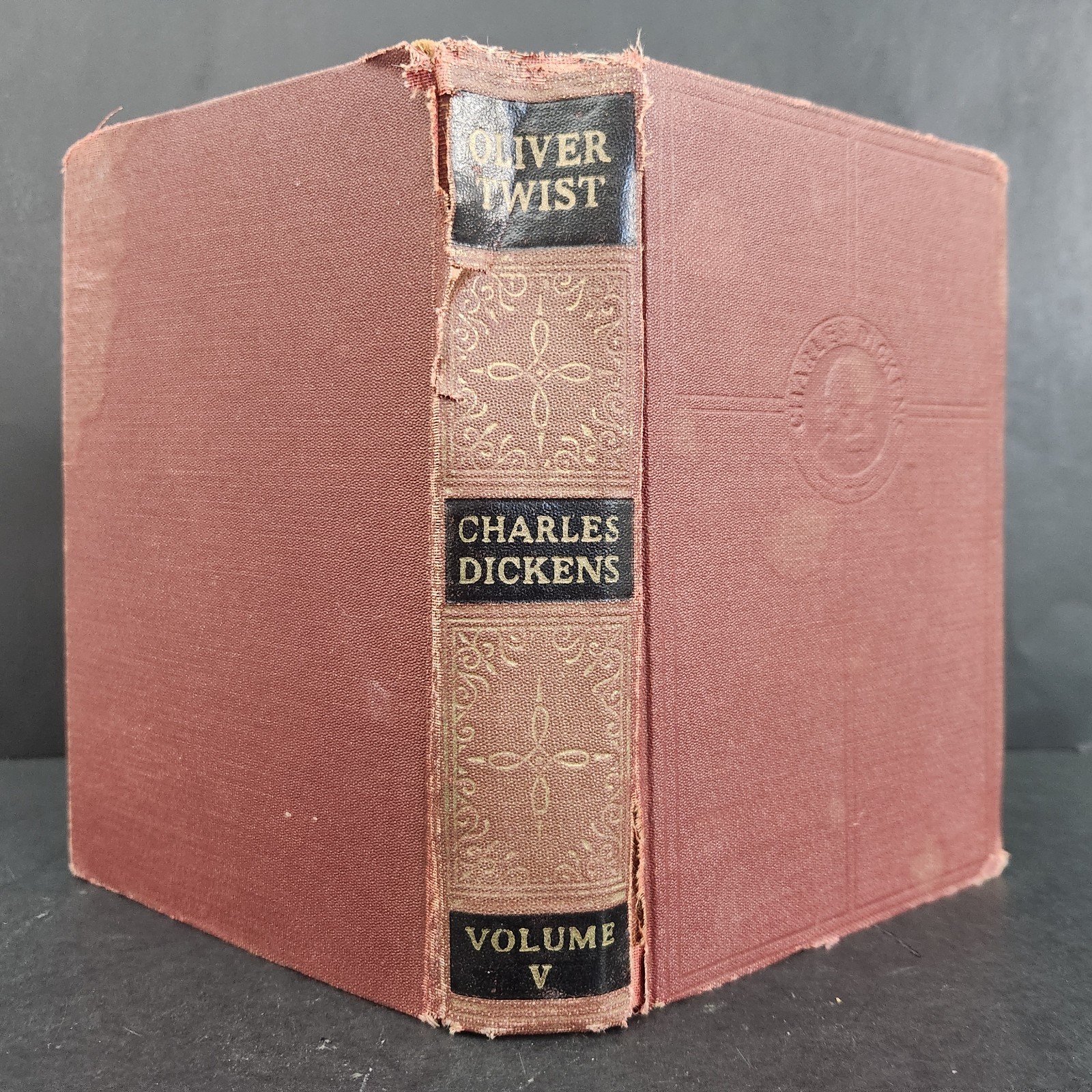 The Adventures of Oliver Twist by Charles Dickens Hardback 1868 victorian book