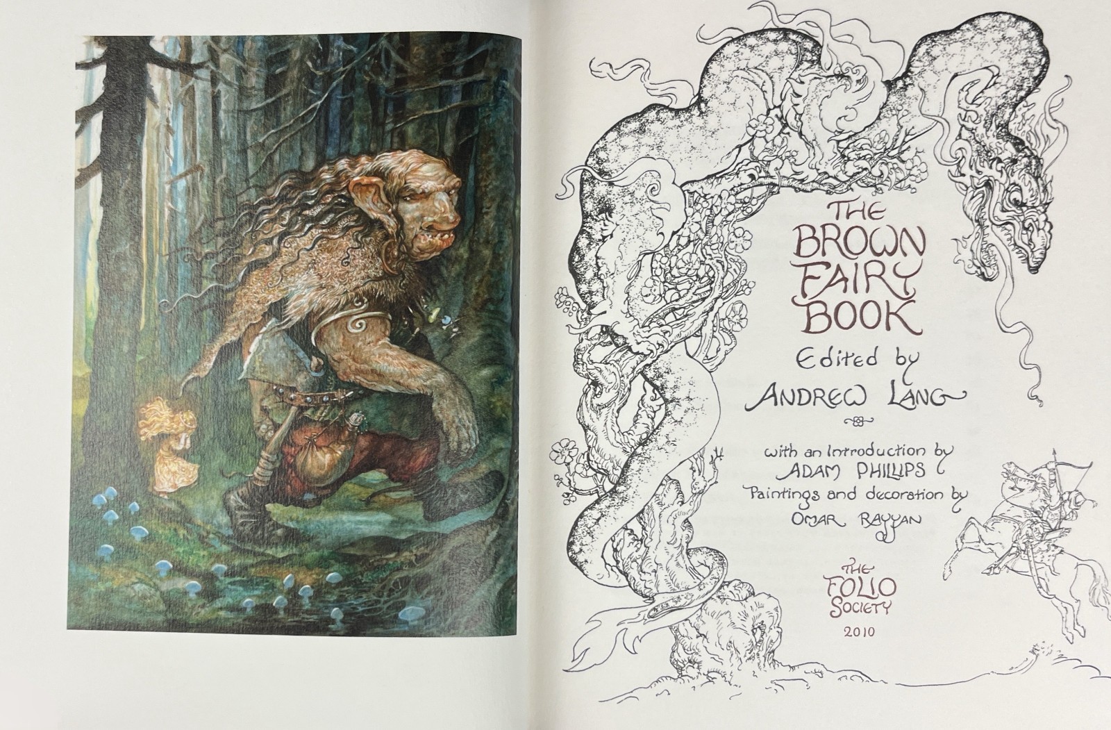 The Brown Fairy Book by Andrew Lang. Folio Society First Edition, 2010