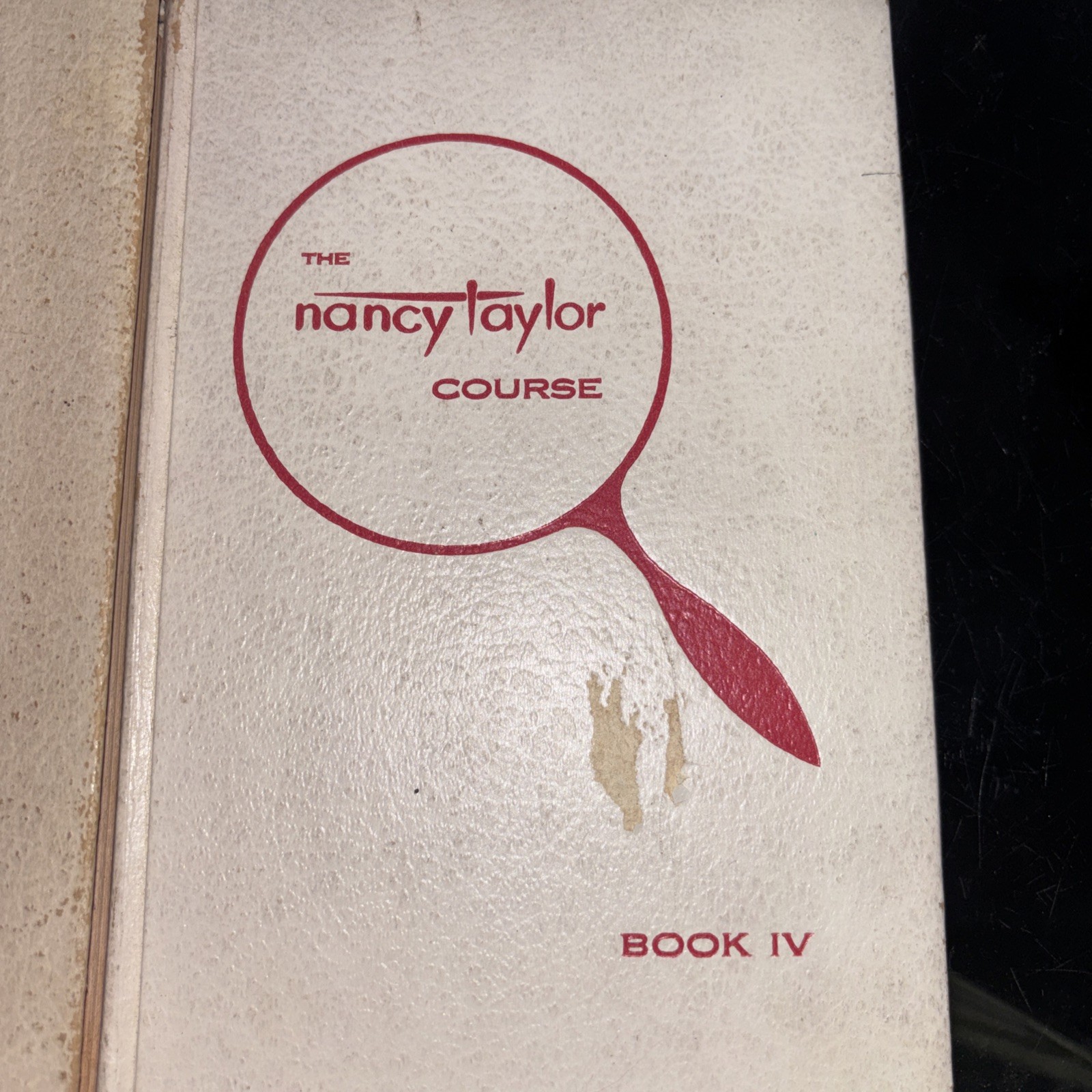(4)Nancy Taylor Illustrated Course Book Modeling & Etiquette Hardcover 1958 1-4
