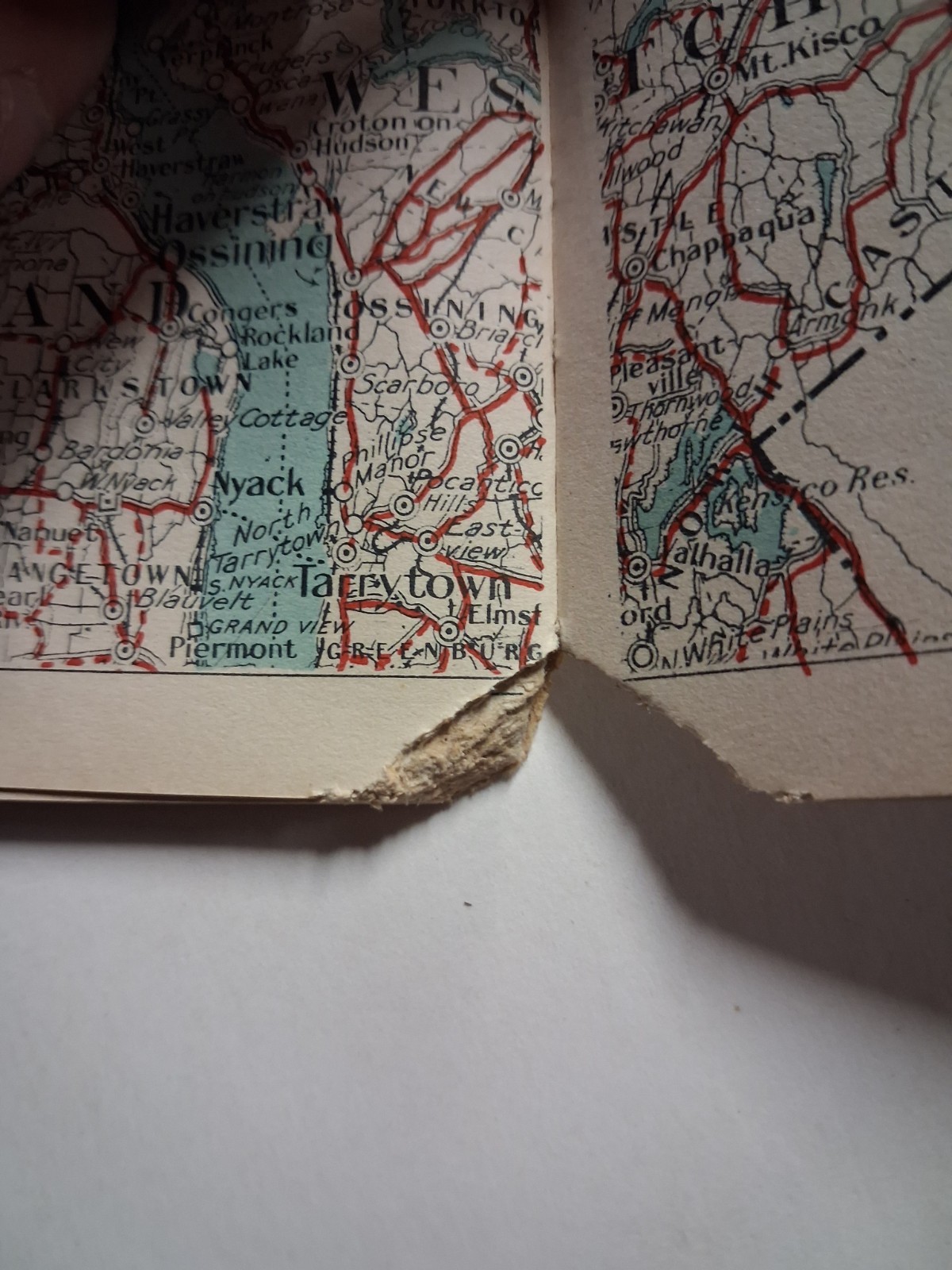 1920s The Official Maps Of NEW YORK antique book