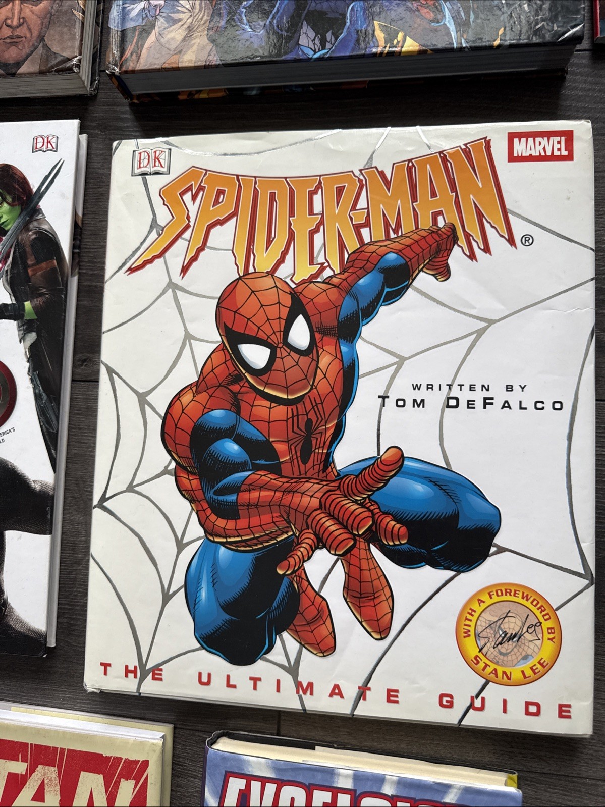 DC Comics Encyclopedia & Marvel Hardcover Books Lot Of 17
