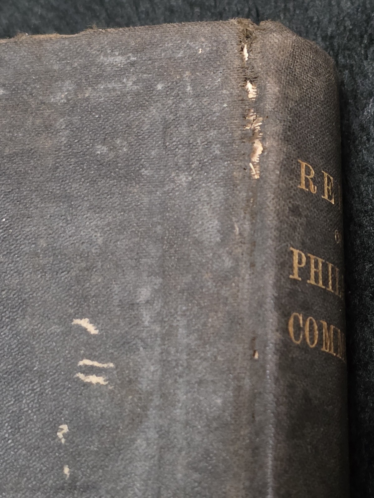 Report Of The Philippine Commission 1900 Vol 1 And 2 With Pedro Paterno Fold-out