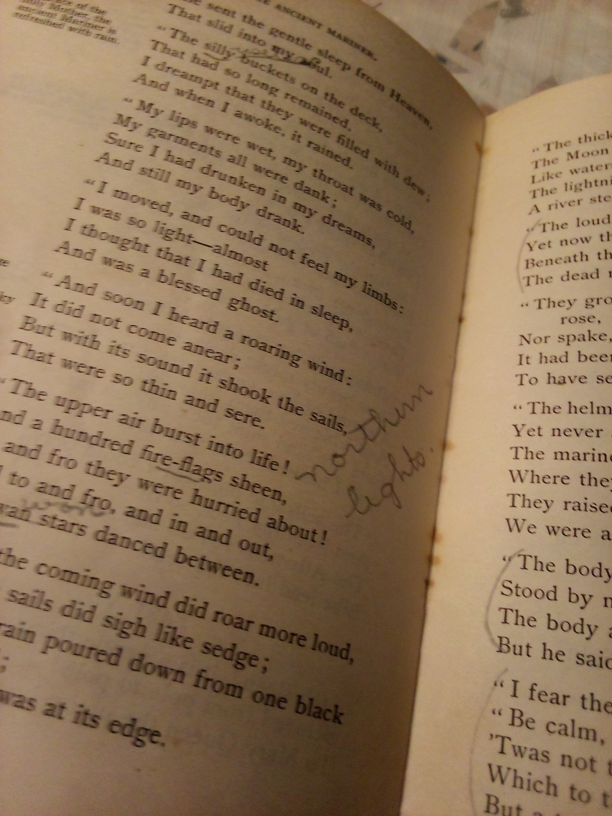 Antique Book Eclectic English Classics Rime Of The Ancient Mariner Coleridge