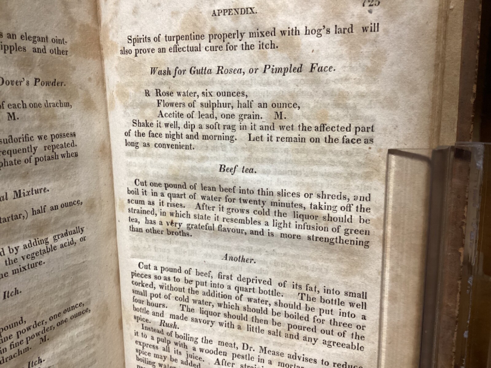 1817 American Modern Practice – Prevention & Cure Of Diseases – James Thacher