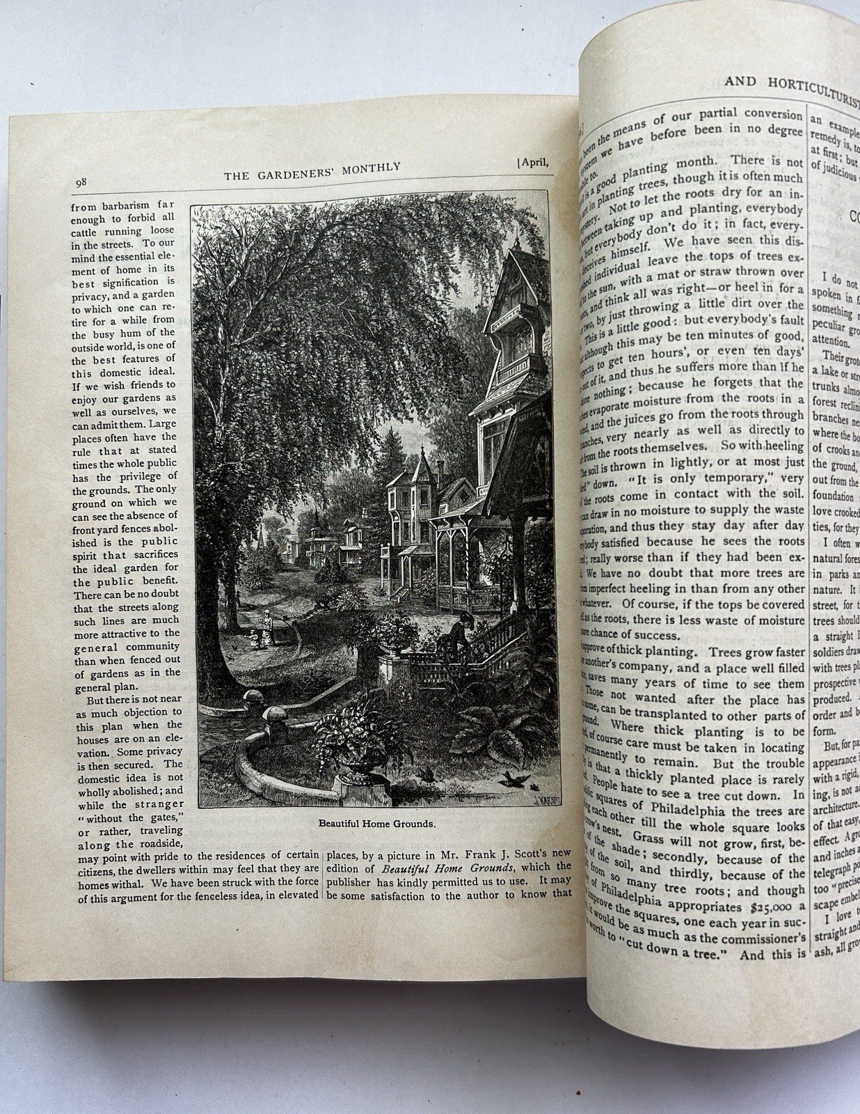 1884 – 86 The Gardeners’ Monthly & Horticulturist Thomas Meehan 23 Issues Bound