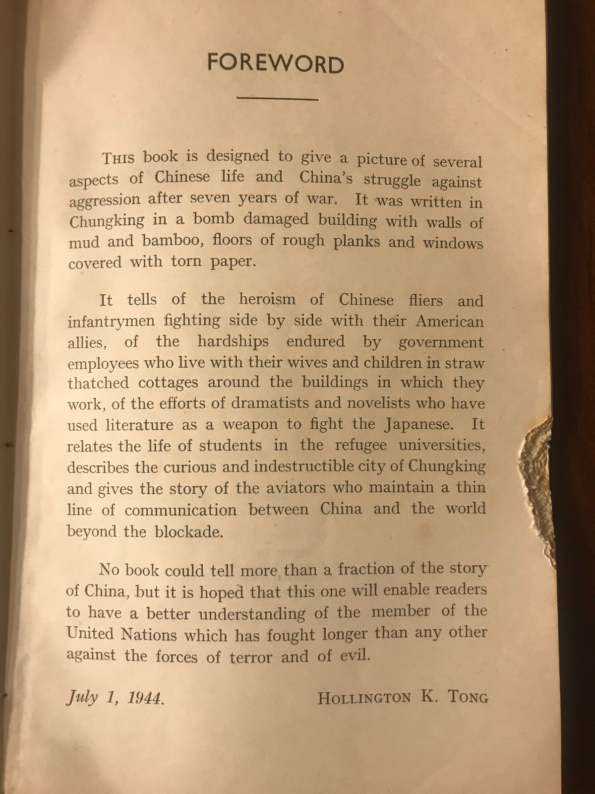 RARE-China After Seven Years of War-Published by Chinese Ministry of Information