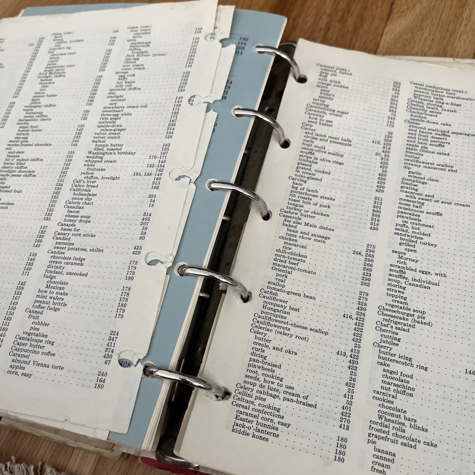 Betty Crocker’s New Picture Cook Book 1961 Replacement Pages