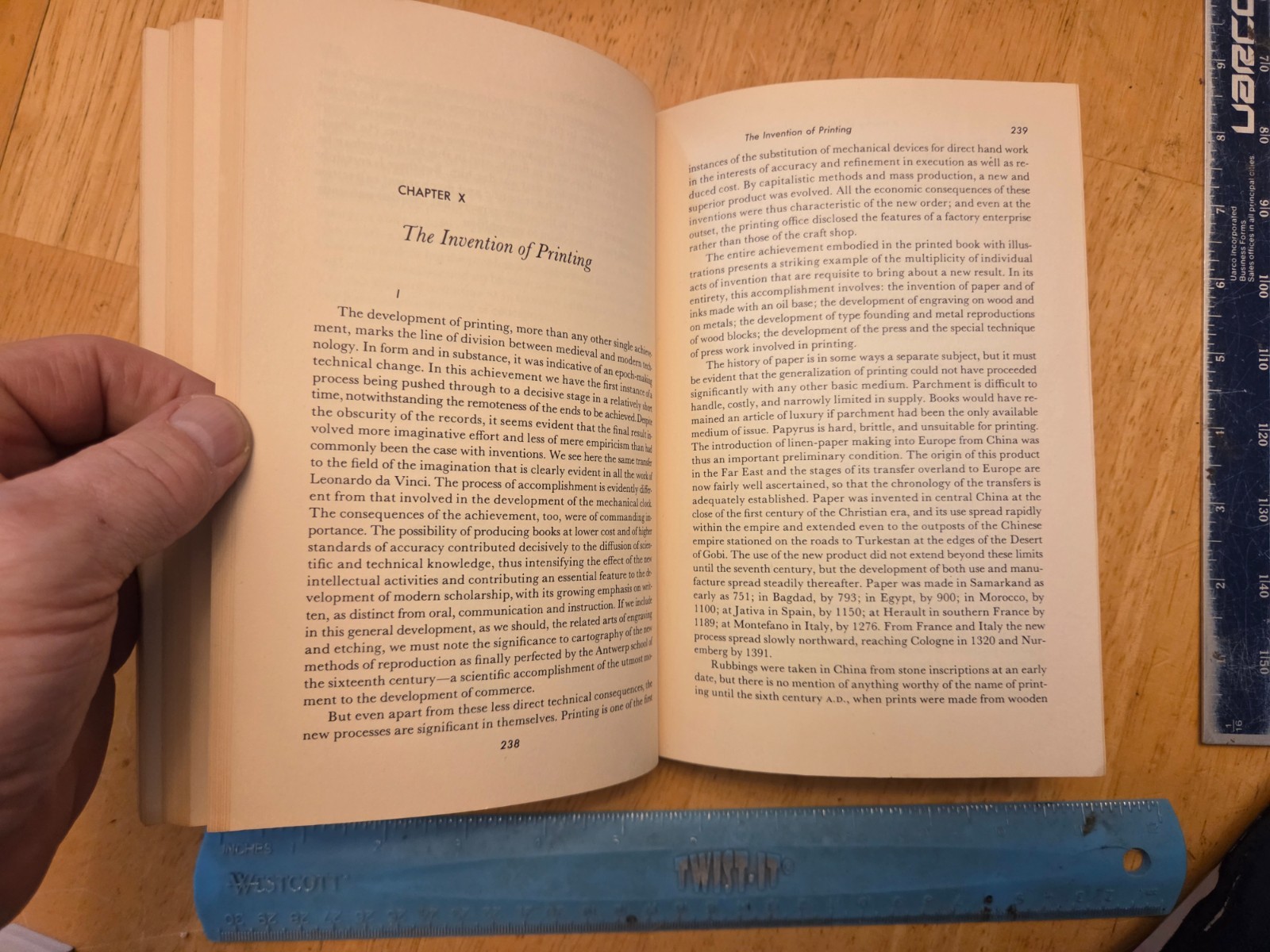A History of Mechanical Inventions by Abbott Payson Usher – 1959 Trade Paperback