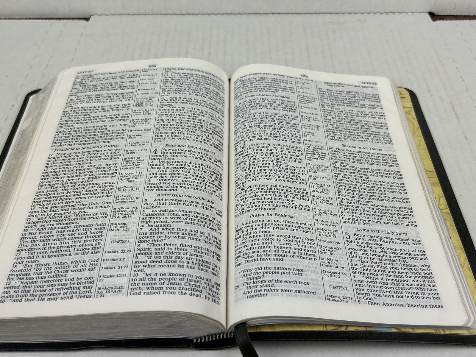 The Businessman’s Bible New King James Version Bonded Leather NKJV 1989