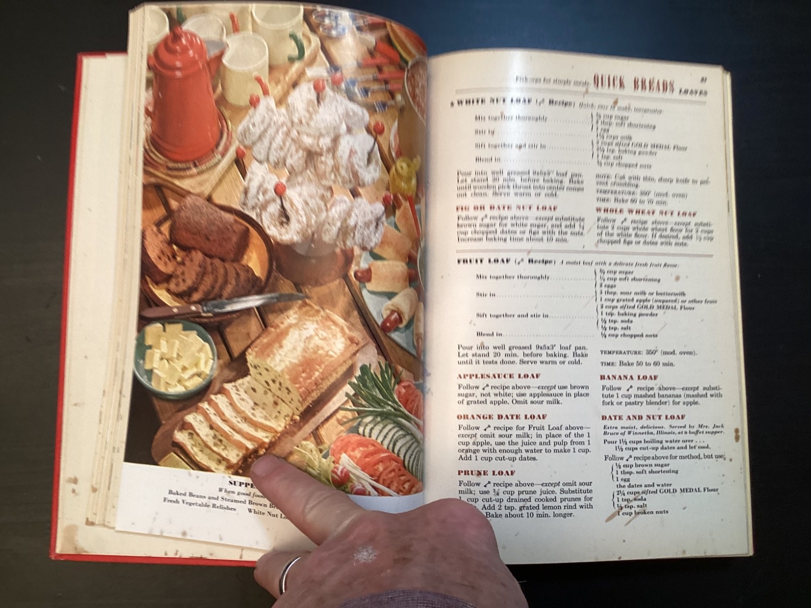 1950 Betty Crocker Picture Cookbook 1st Edition 1st Printing HC Classic