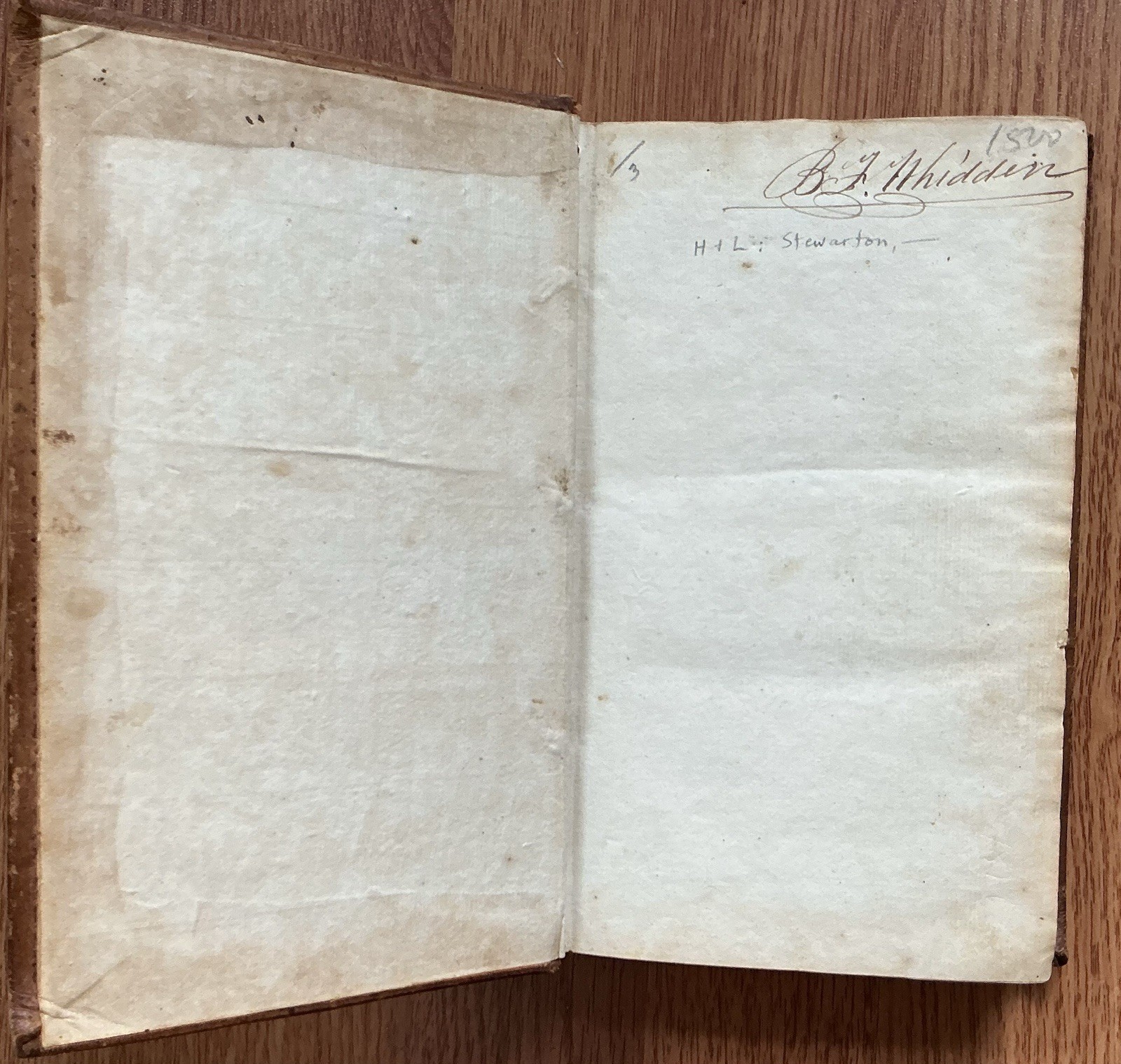 SECRET HISTORY COURT CABINET OF ST CLOUD 1806 US Ed Old Leather Book / FRANCE
