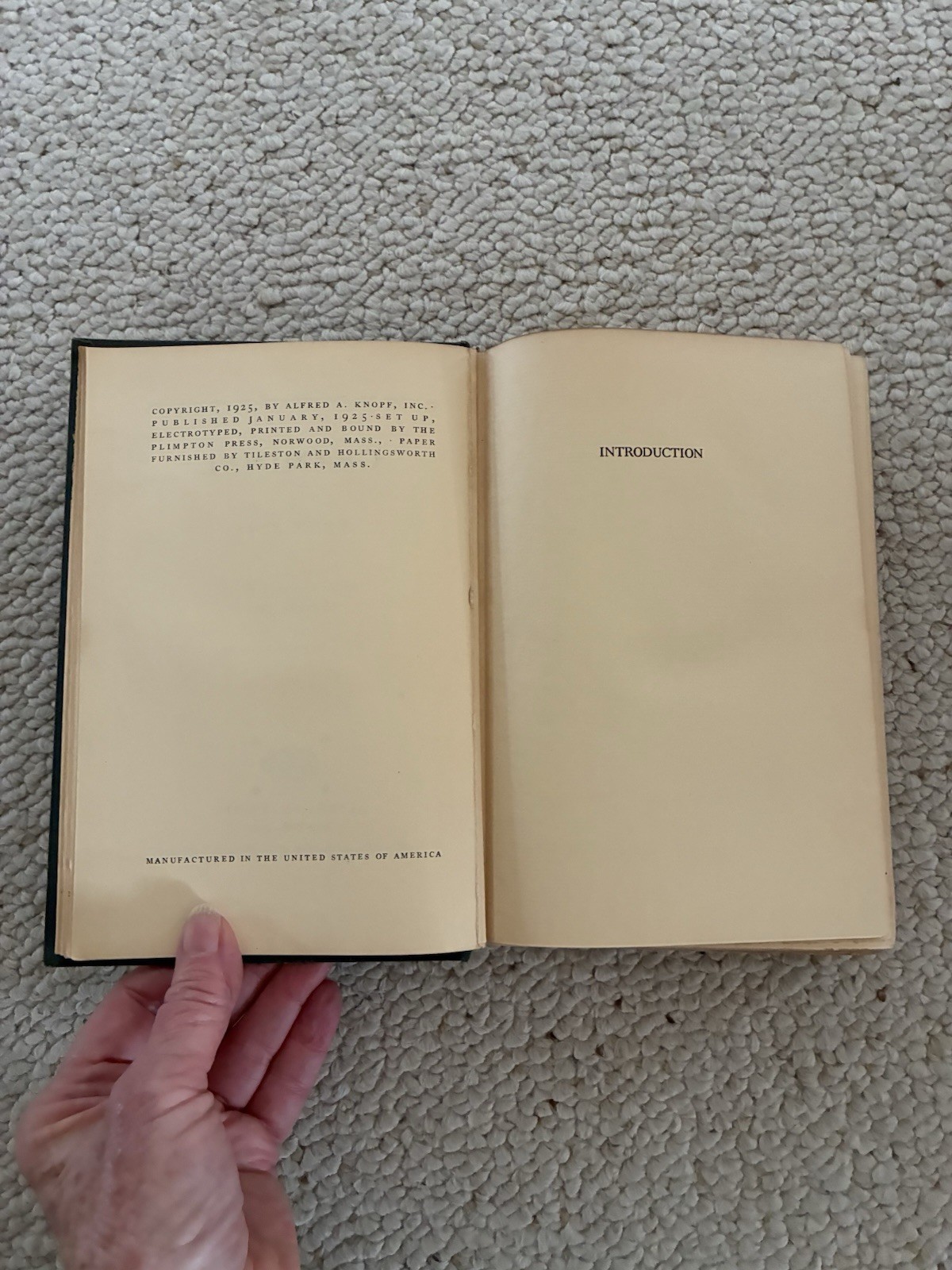 Germinal by Emile Zola First Edition Numbered # 898 Alfred A. Knopf 1925 HC