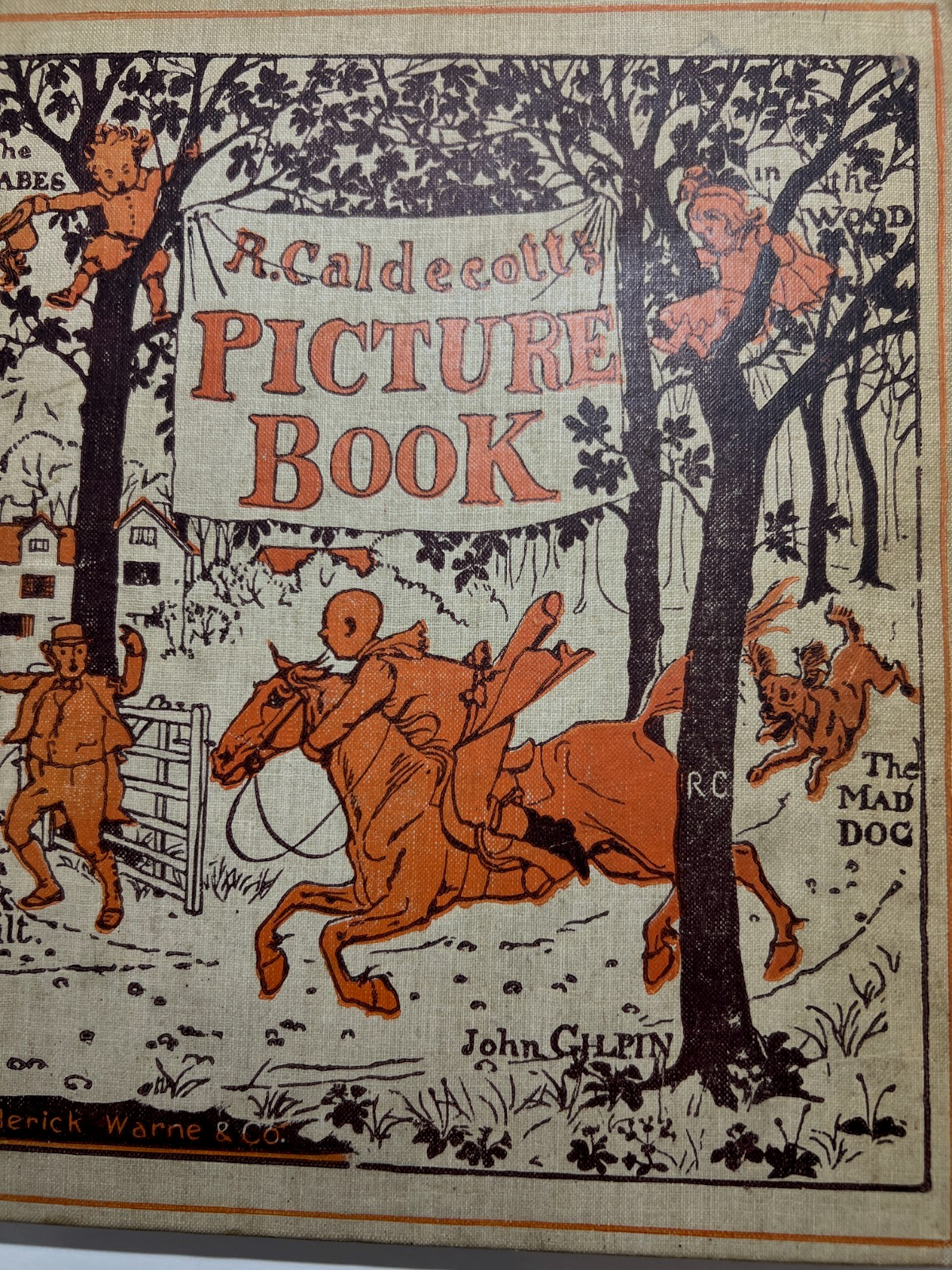 ANTIQUE ILLUSTRATED BOOK R. CALDECOTT’S PICTURE BOOK (NO. 1) FREDERICK WARNE