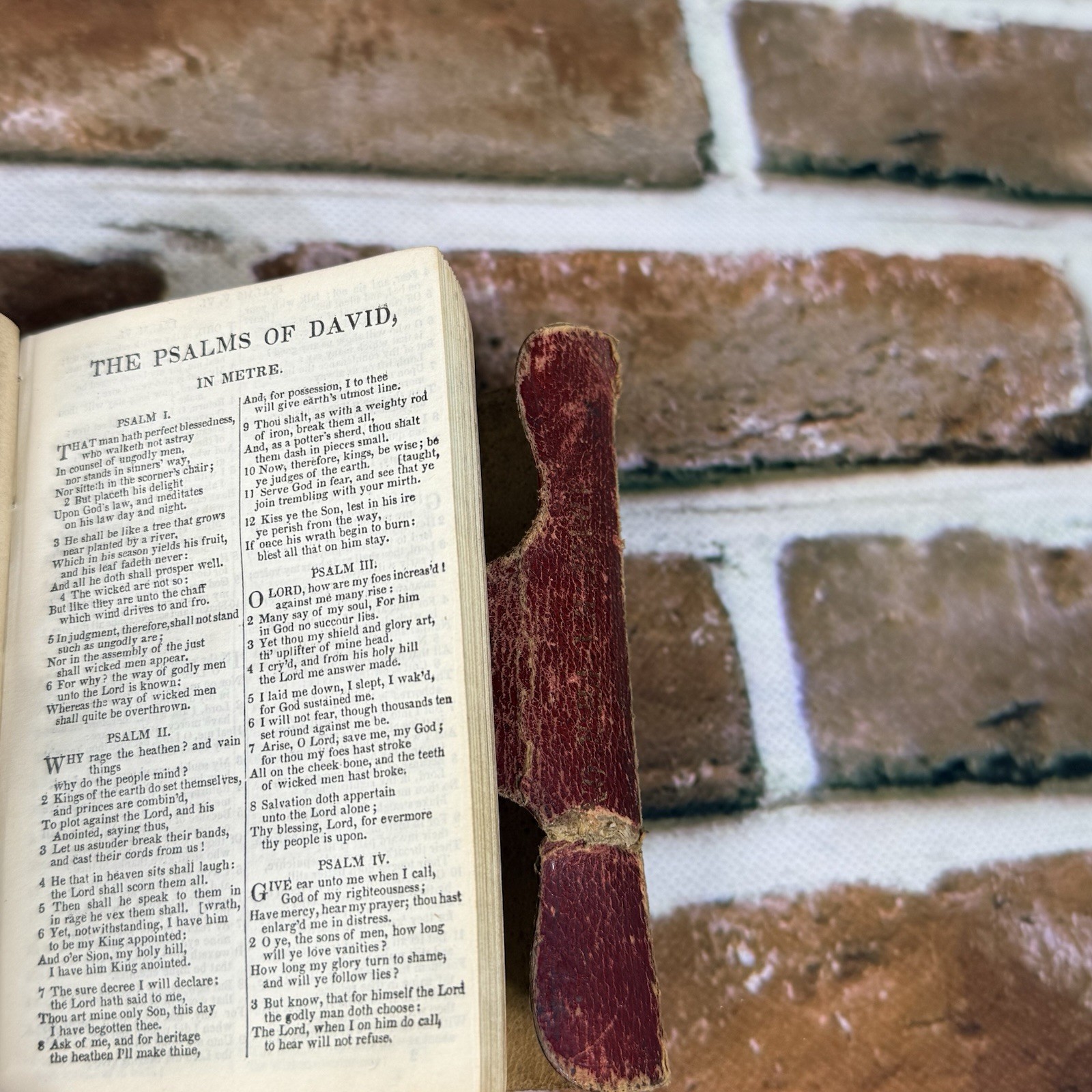 1844 KJV Holy Bible Sanborn & Carter Pocket Red 4.5″x3″ Amazing Condition