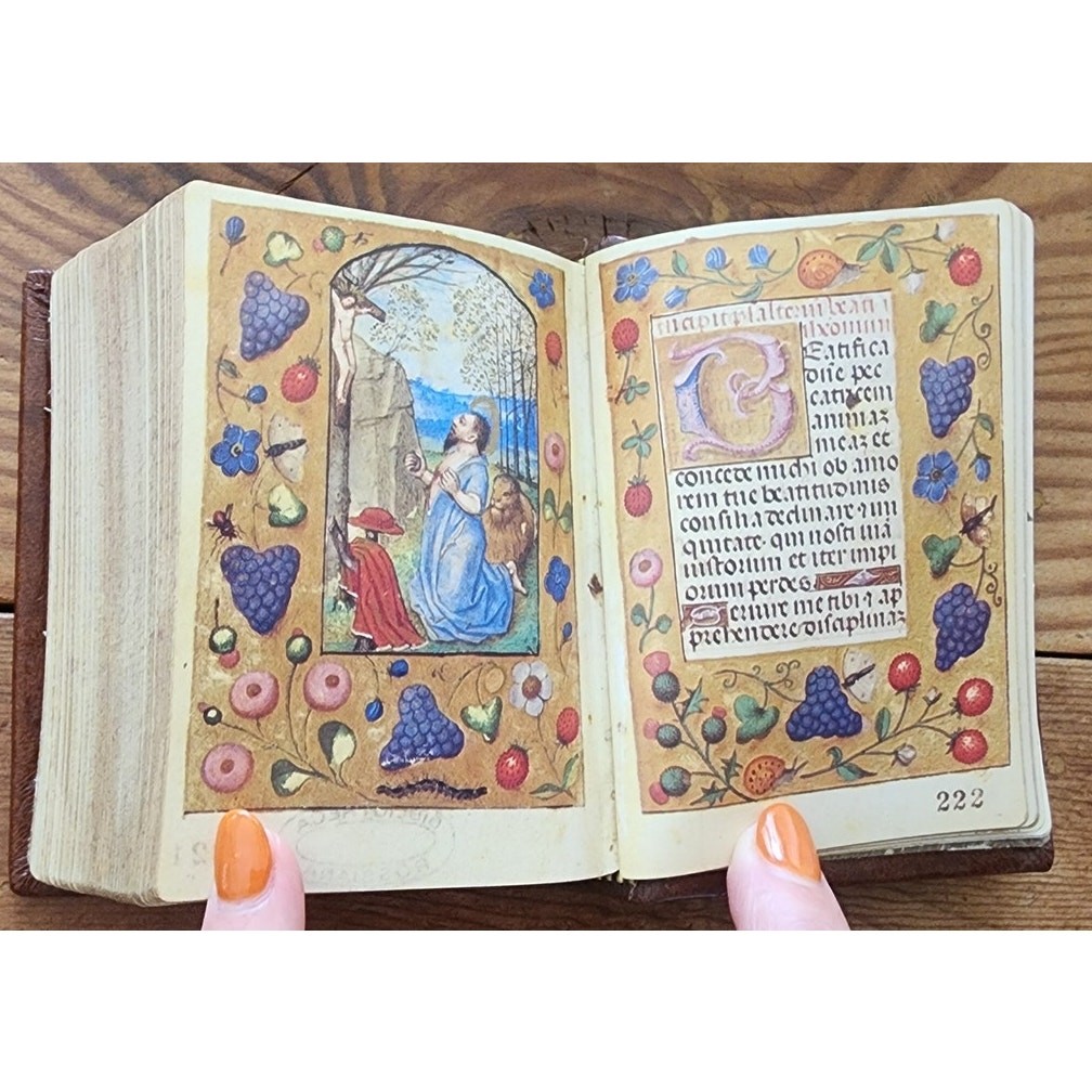 RARE Manuscript Fascimile Libro delle Ore Ross 94 Vatican Book of Hours Belsar