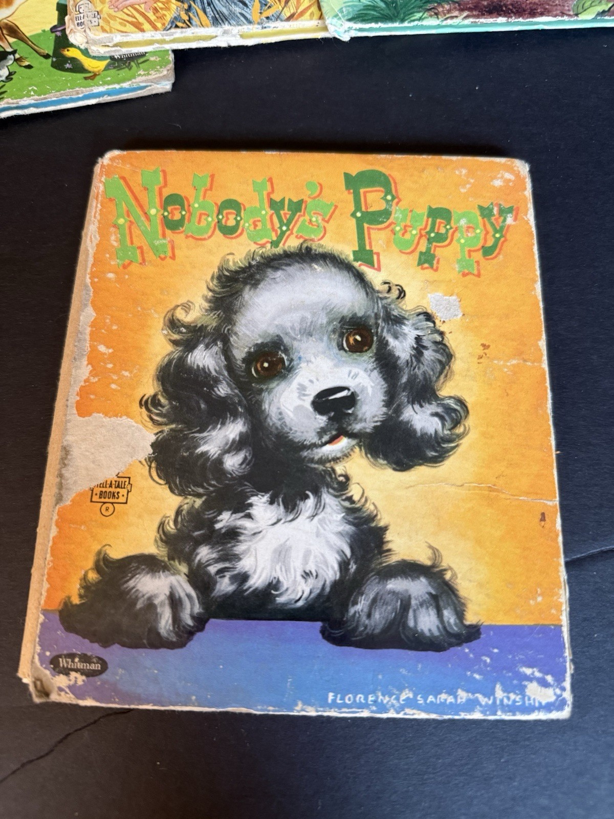 Lot of 8 Vintage 1950’s-60’s WHITMAN Tell-A-Tale Children’s Animal Books