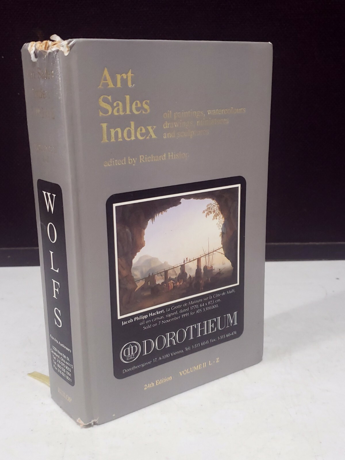 1992 Art Catalog : Art Sales Index GUIDE BOOK 24th Edition Vol. 2 L-Z