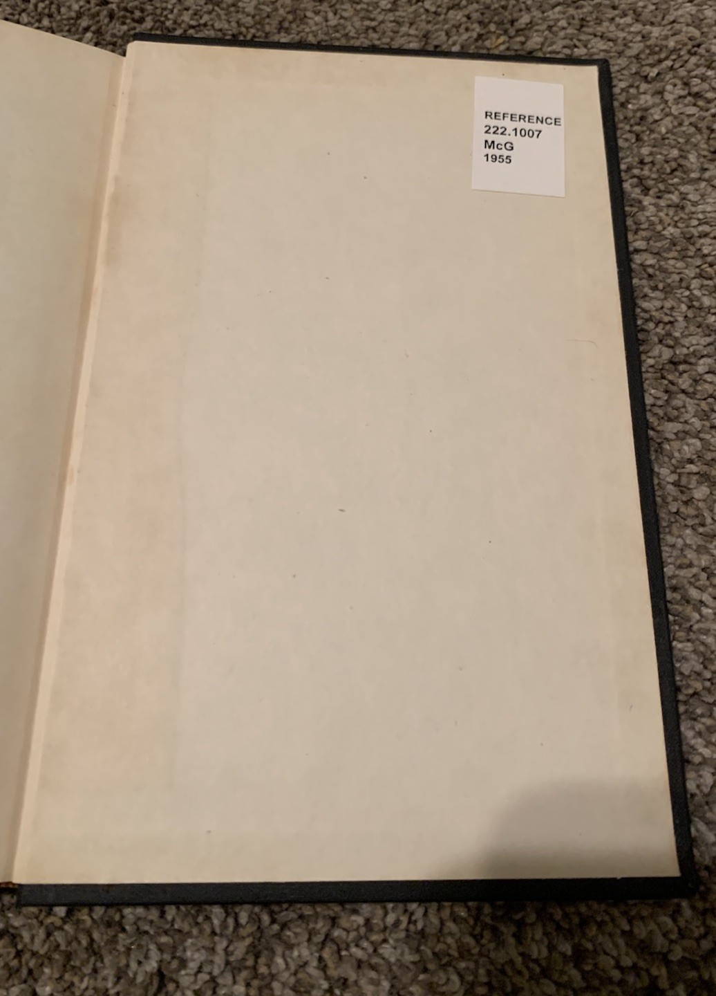 JW McGarvey’s Class Notes on Sacred History Vol 1-2 Leslie G Thomas Gen-Nehemiah