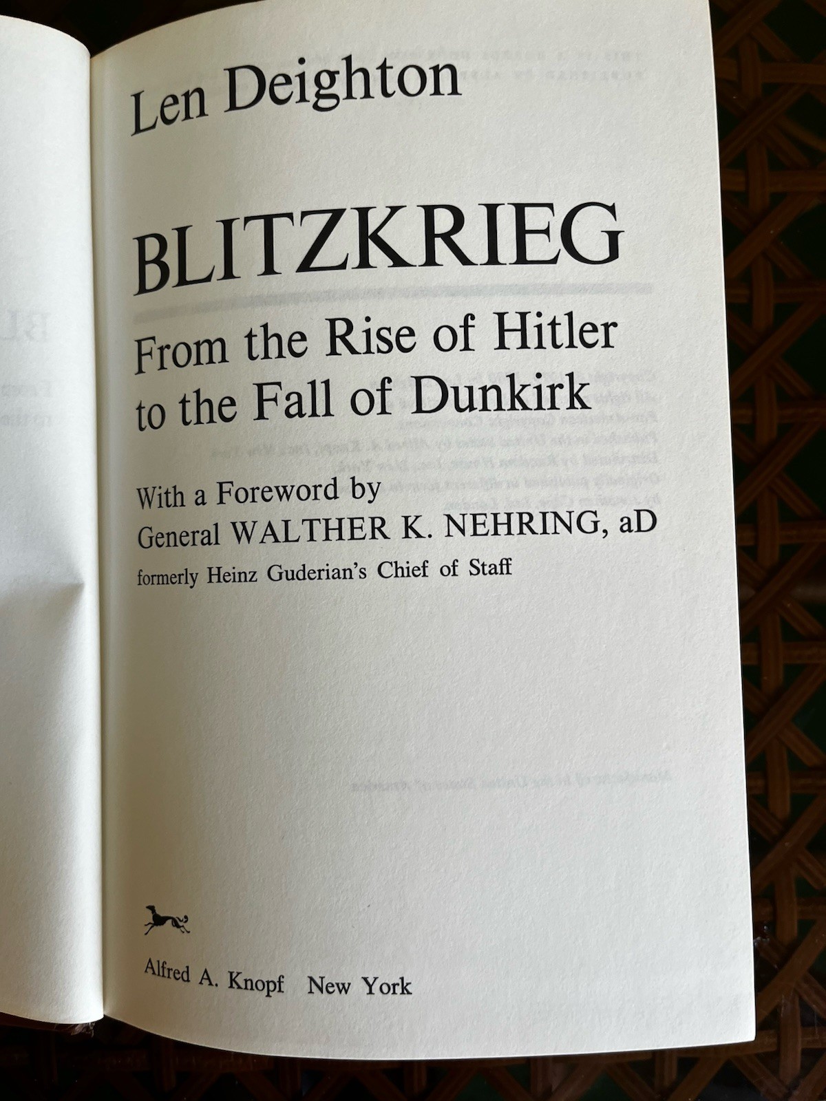 Lot Of 4 WW2 History Books Luftwaffe, Blitzkrieg,Dunkirk,Third Reich Best Seller
