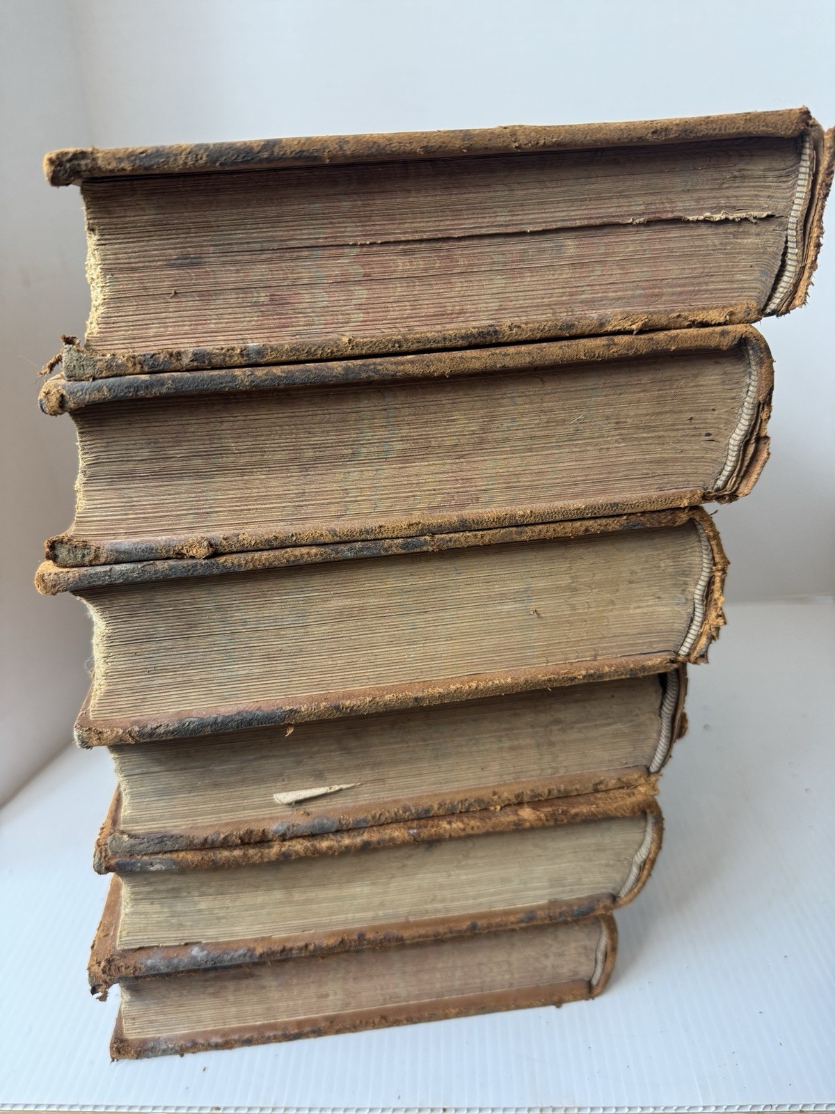 1894 People’s Cyclopedia of Universal Knowledge Complete 6 Volume Set Leather