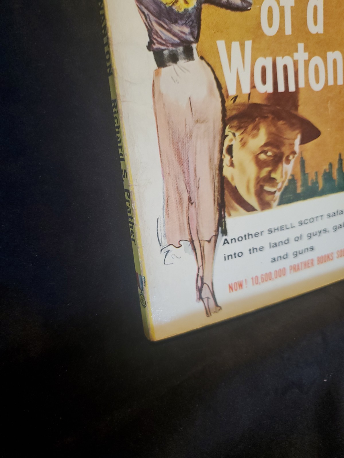 Way Of A Wanton by Richard S Prather 1957 Gold Medal 497 Pulp Hardboiled VG