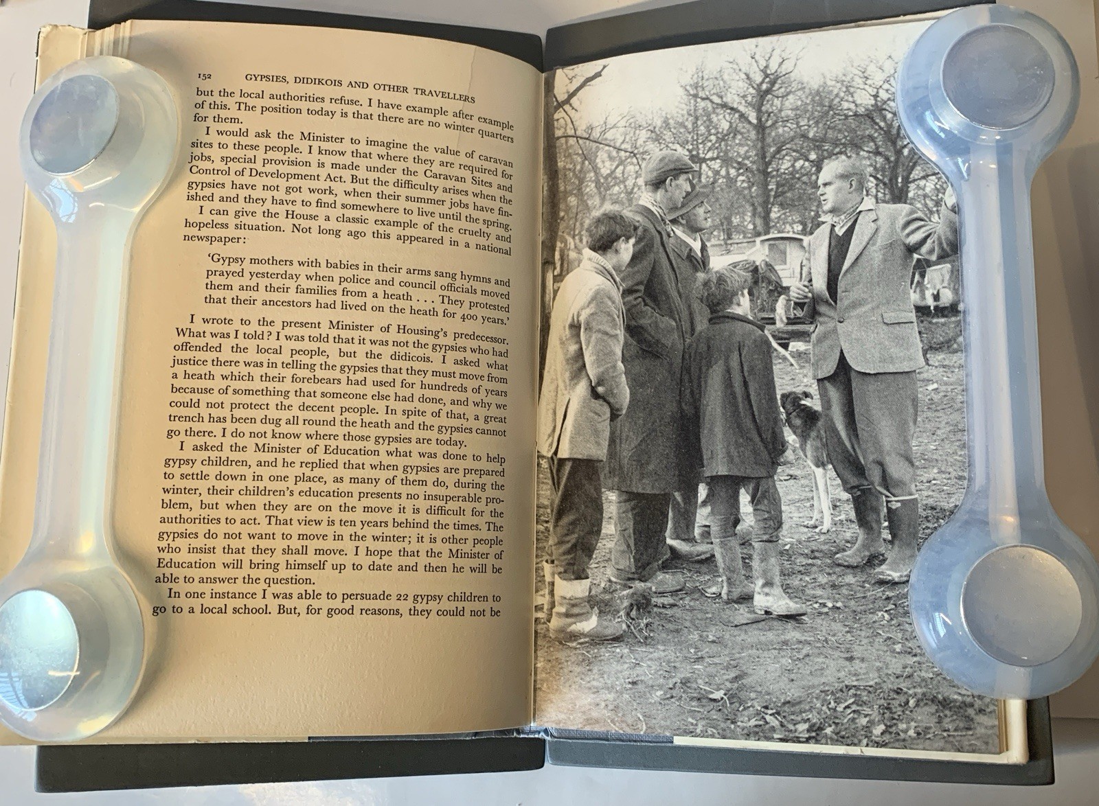 1st Ed Gypsies Didikois and Other Travellers Norman Dodds 1966 Gypsy Roma HB/DJ