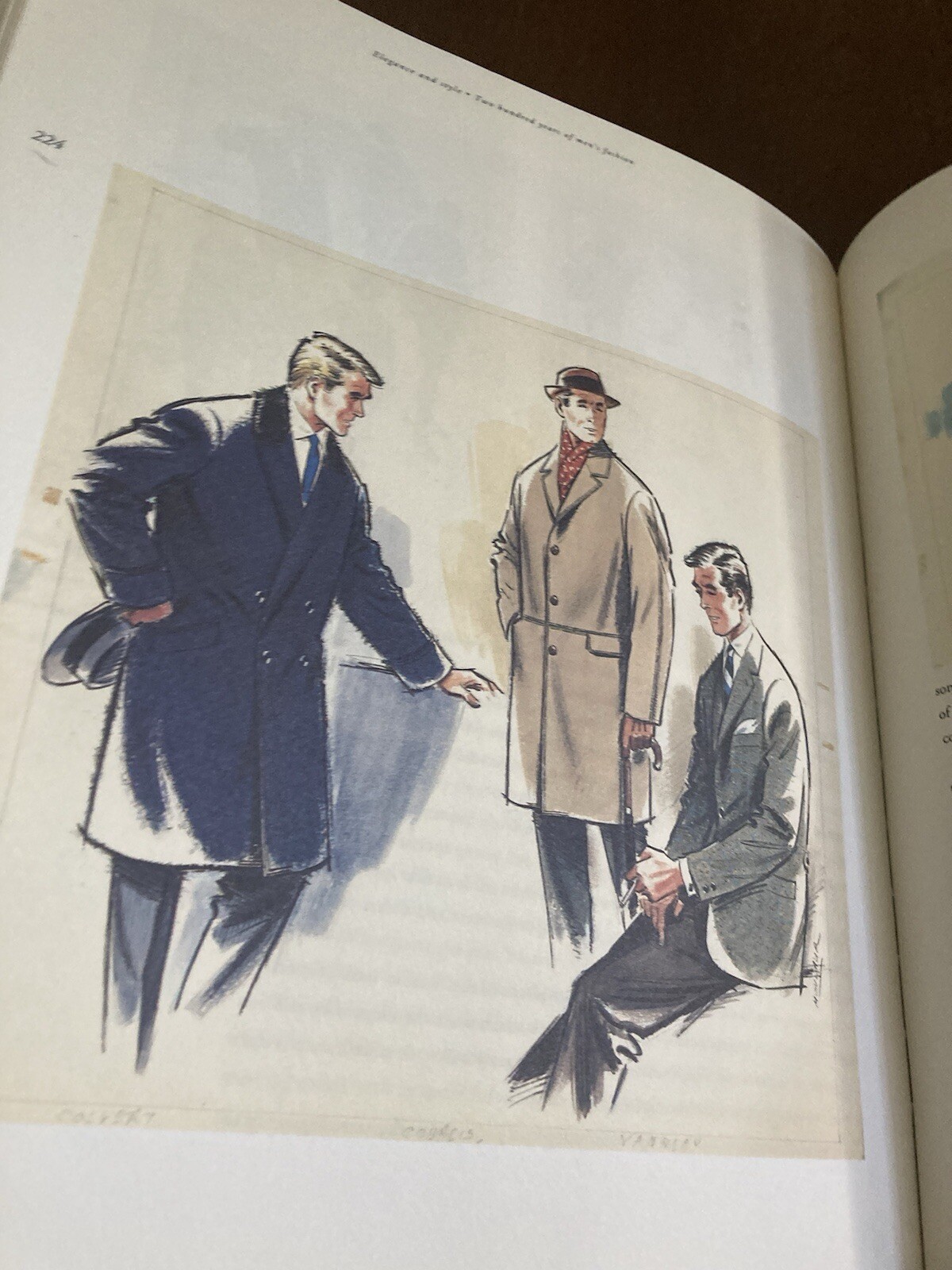 Elegance And Style: Two Hundred Years Of Men’s Fashions” 1992 V.DE BUZZACCARINI