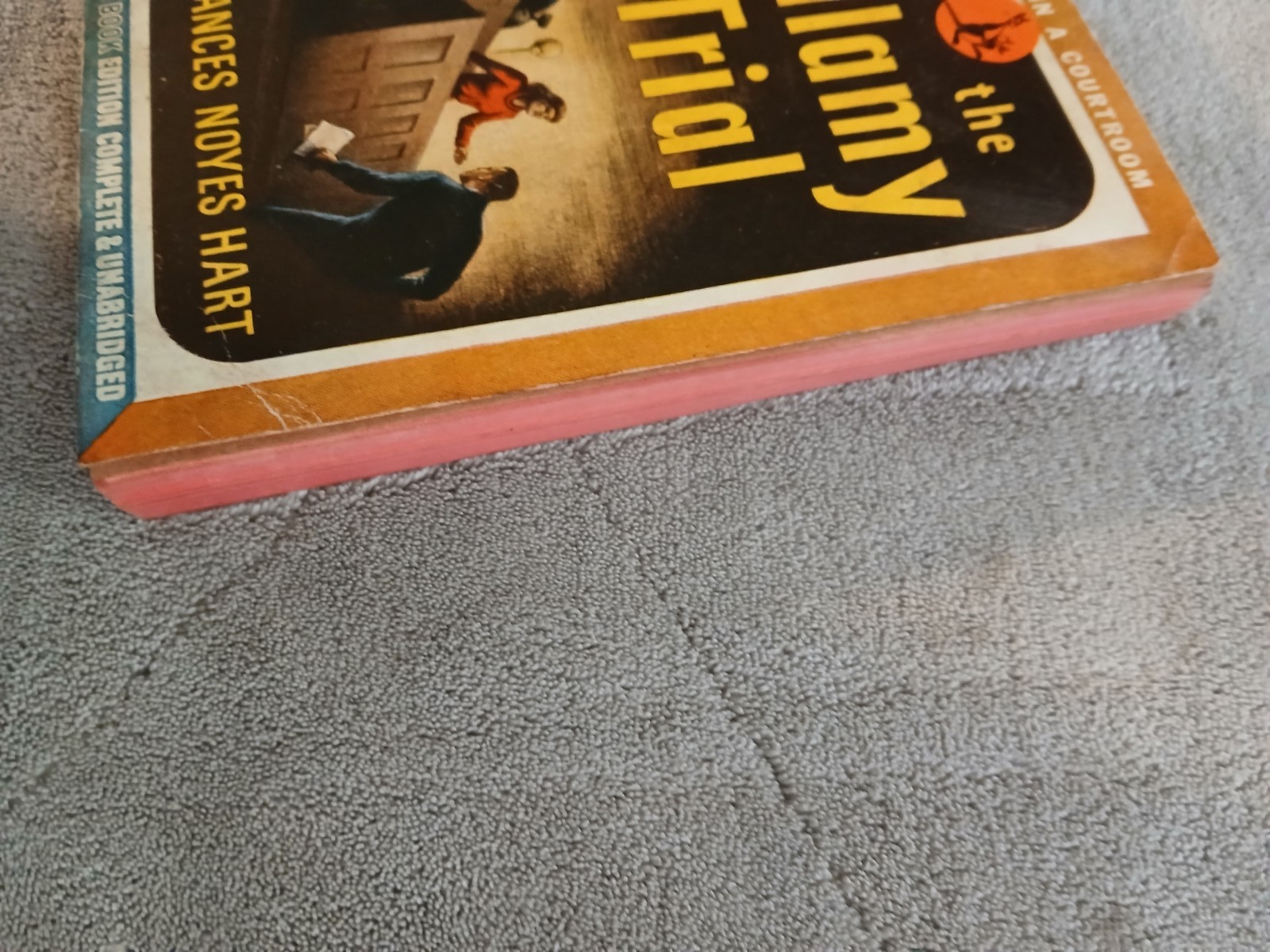 Vintage The Bellamy Trial Frances Noyes Hart Pocket Books #264 1945