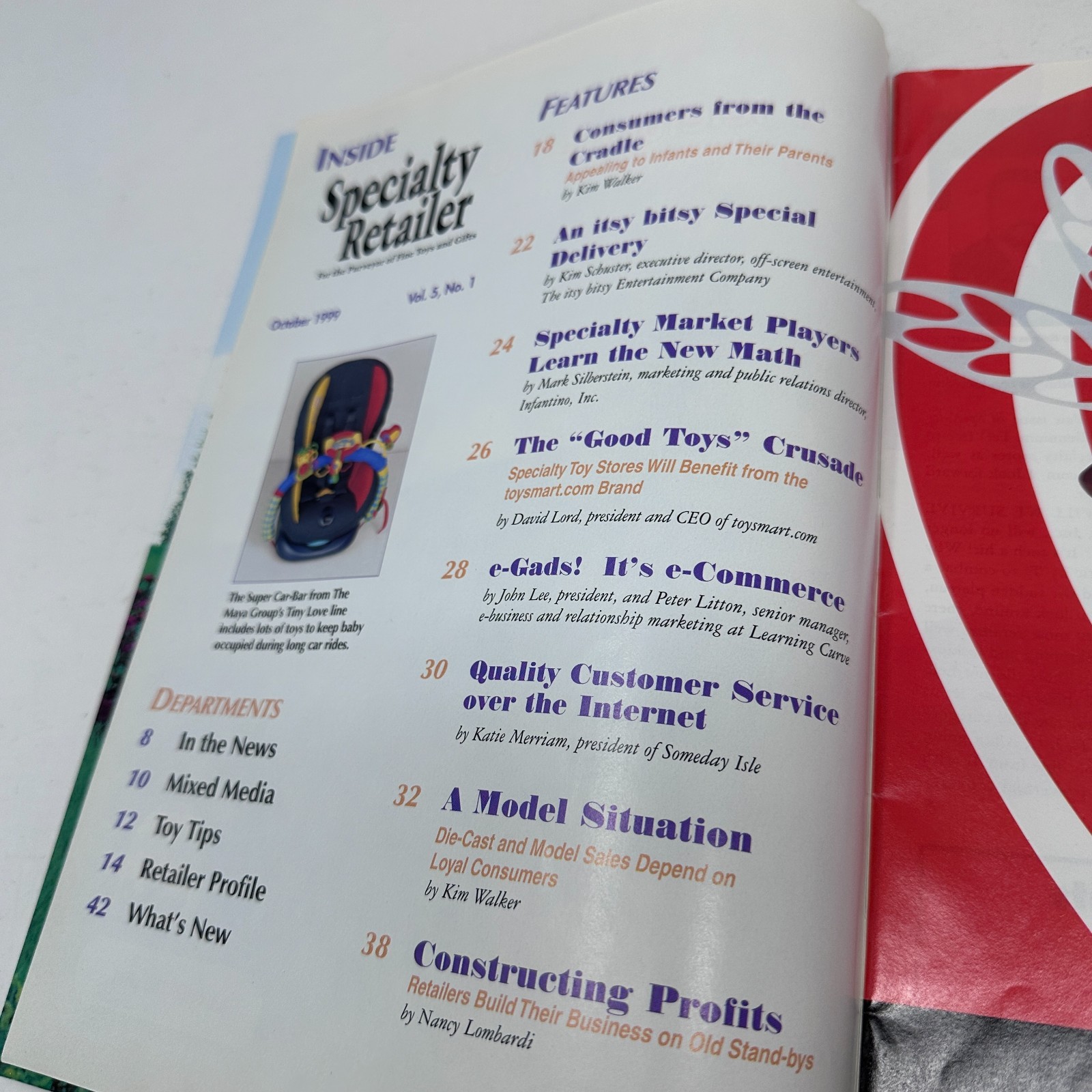 Specialty Retailer Catalog Magazine Technology Toys Gifts October 1999 Vintage