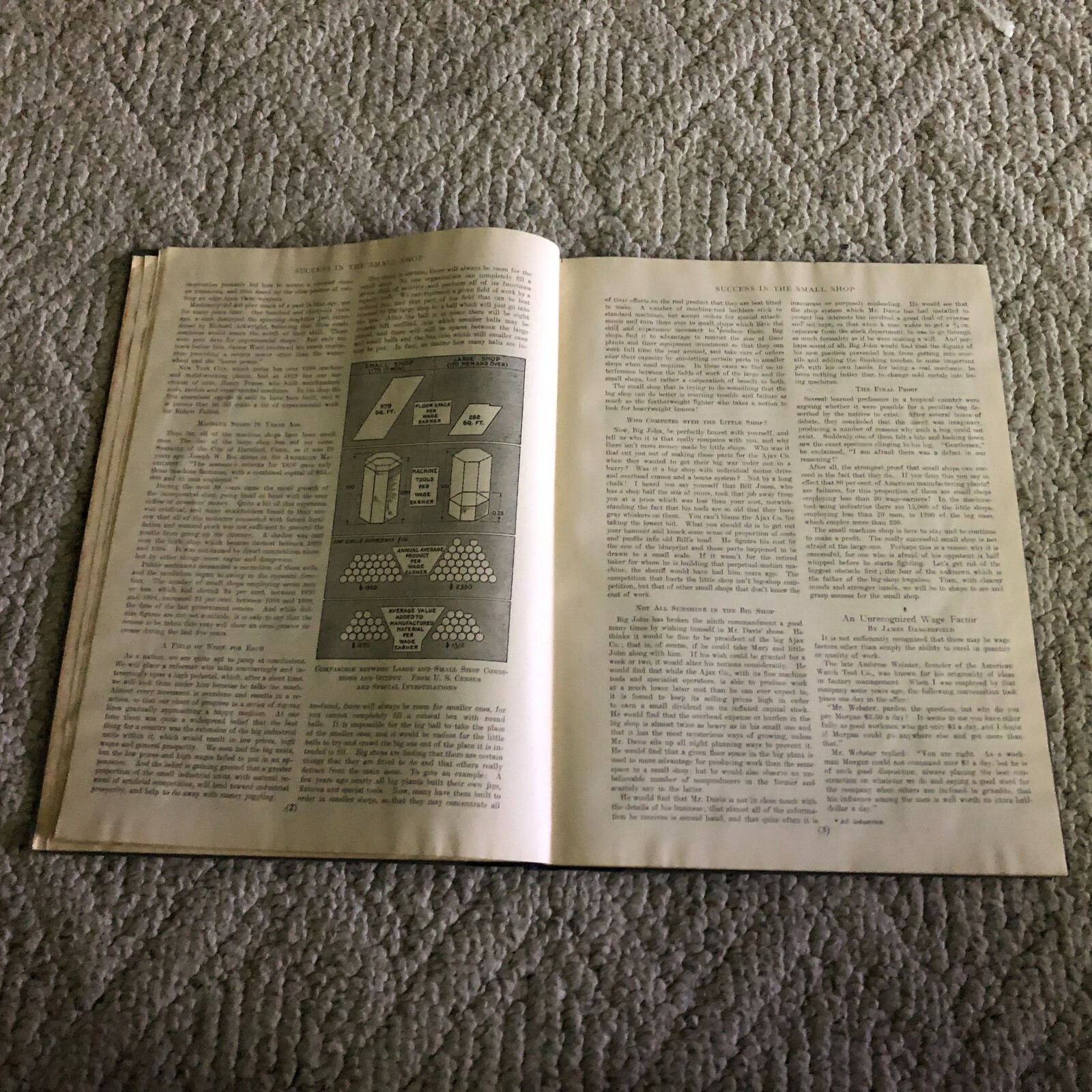 SUCCESS IN THE SMALL SHOP 2nd Ed Van Deventer McGraw Hill 1918 Vintage Antique